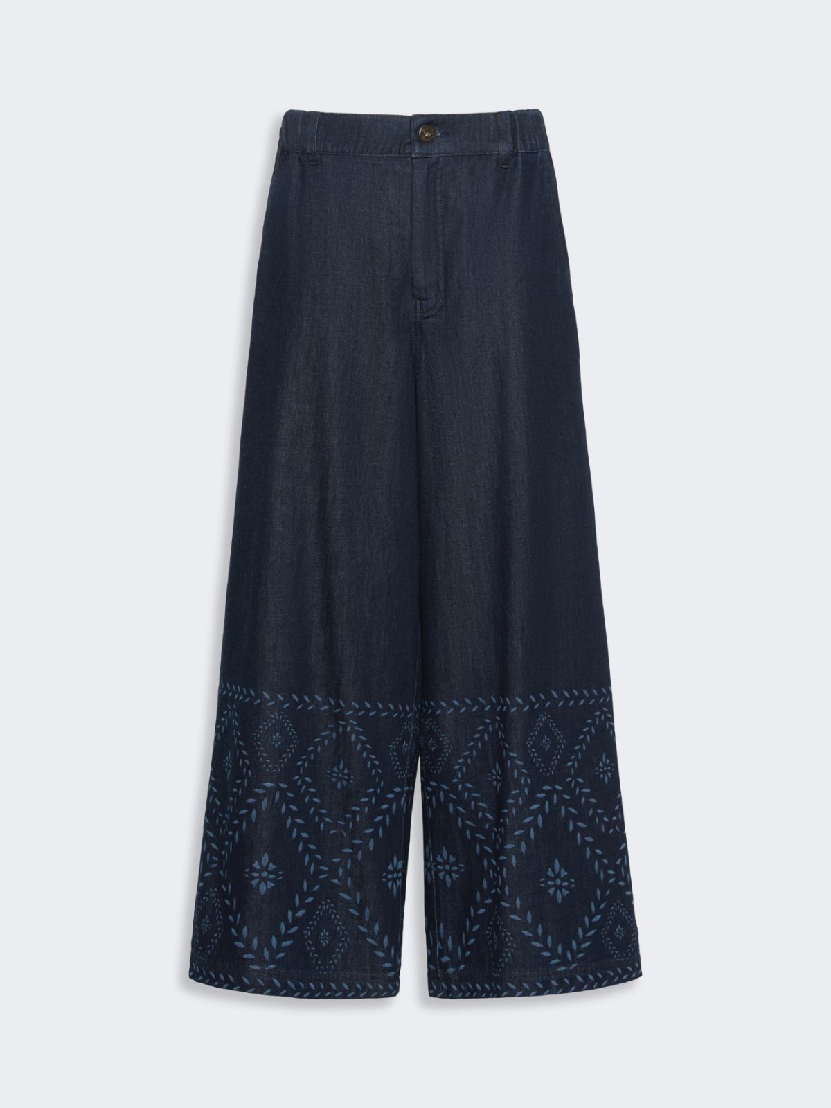 Laser-cut denim jeans - NAVY - Weekend Max Mara - 4