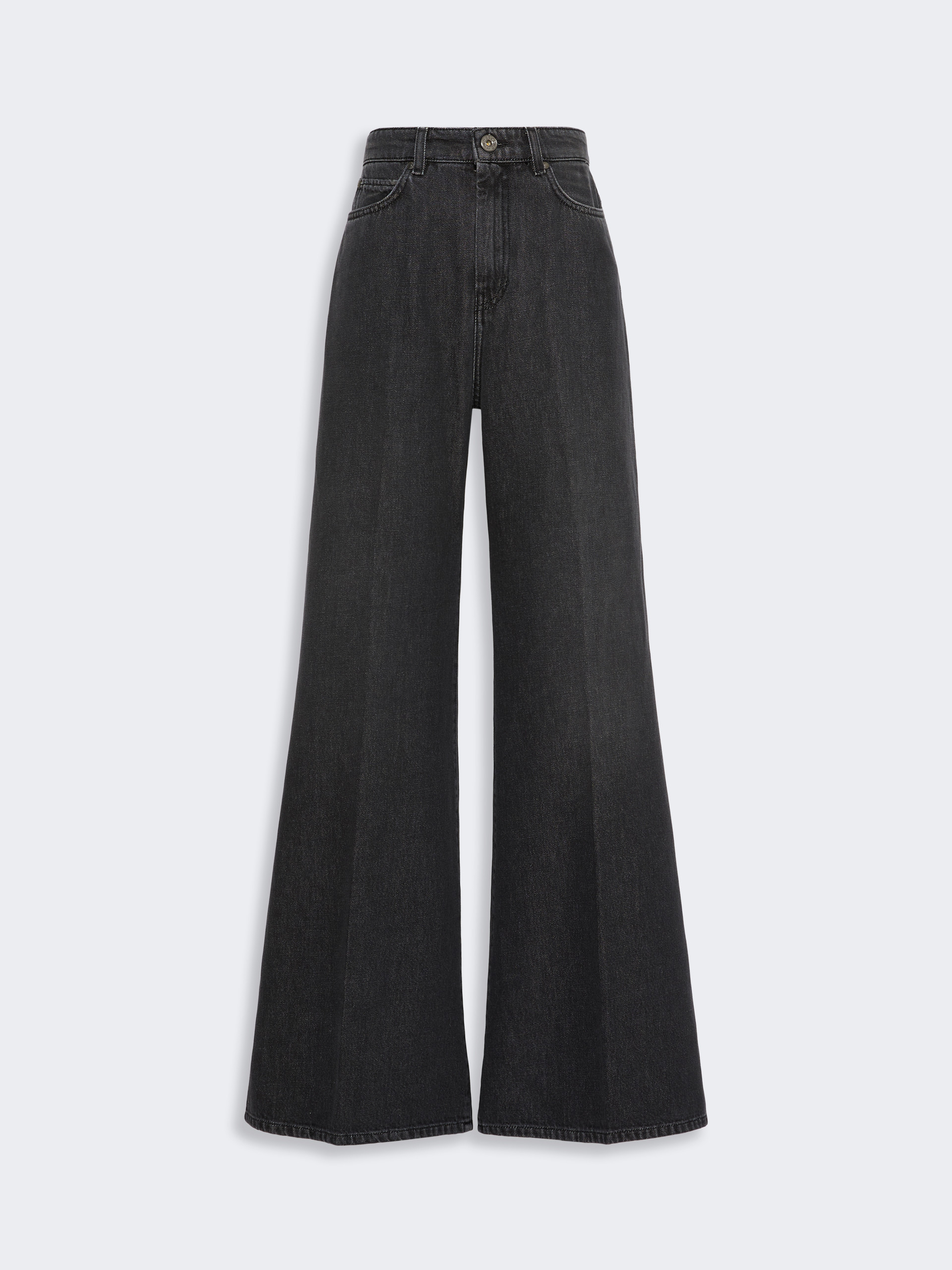 Cotton denim palazzo jeans - Weekend Max Mara - 5