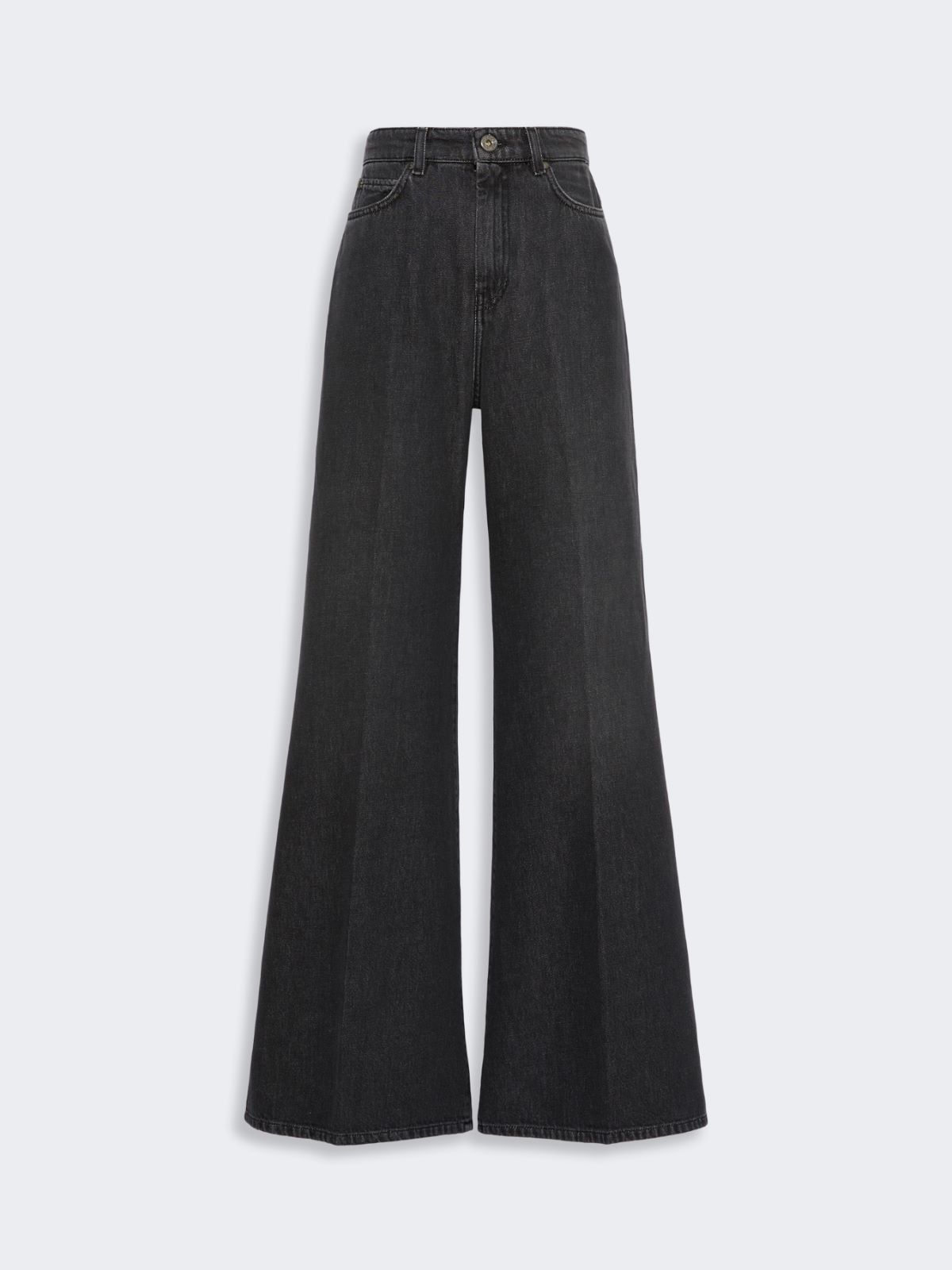 Cotton denim palazzo jeans - Weekend Max Mara - 5