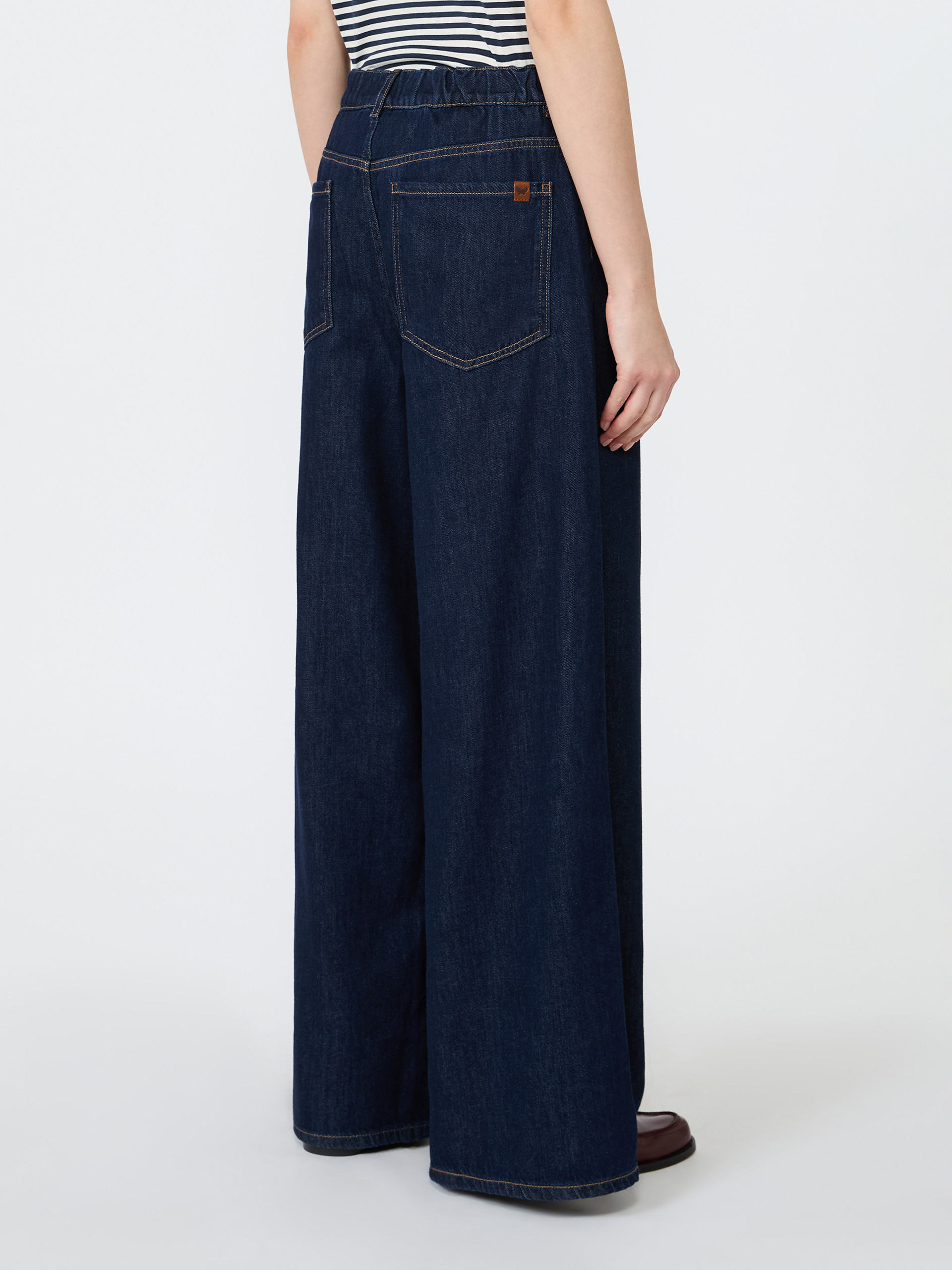 Long cotton denim jeans - Weekend Max Mara - 3