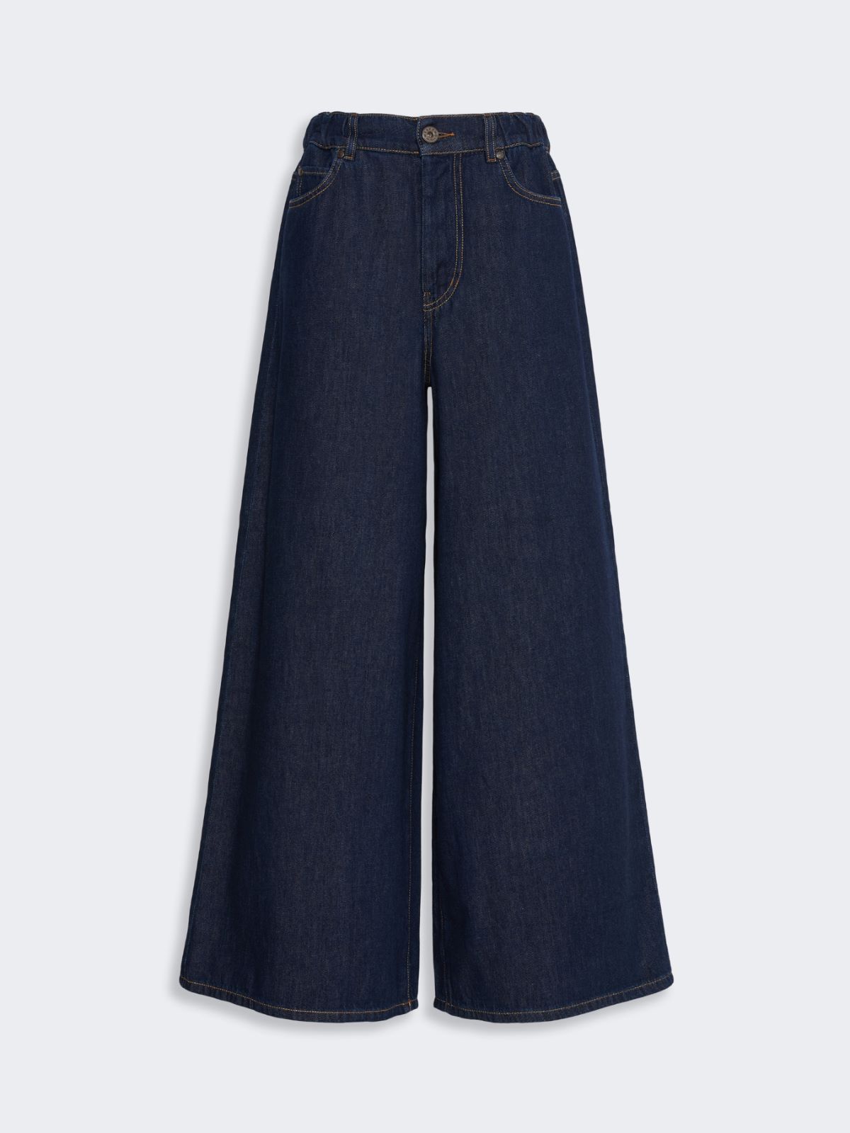 Long cotton denim jeans - Weekend Max Mara - 5