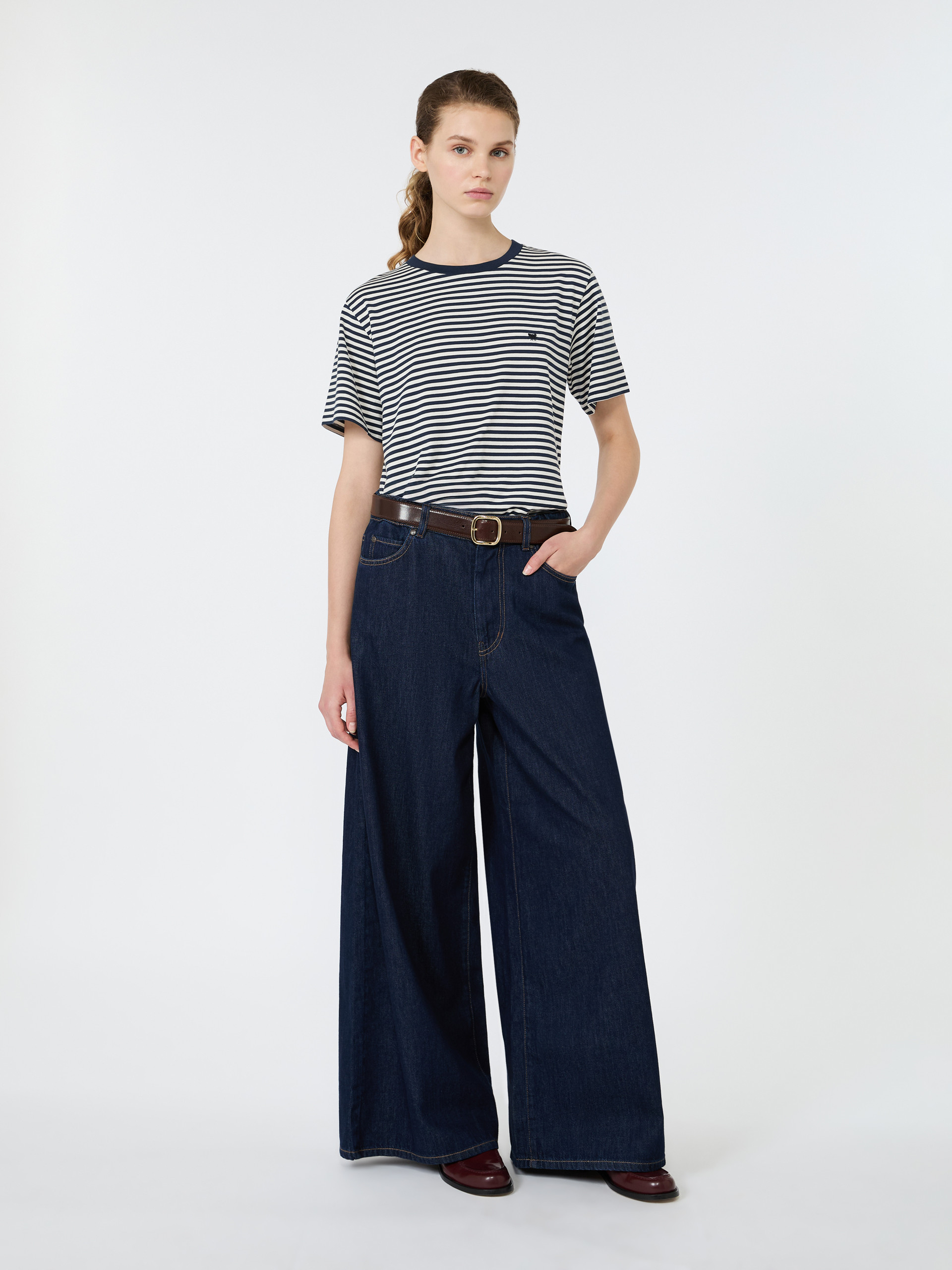 Long cotton denim jeans - Weekend Max Mara