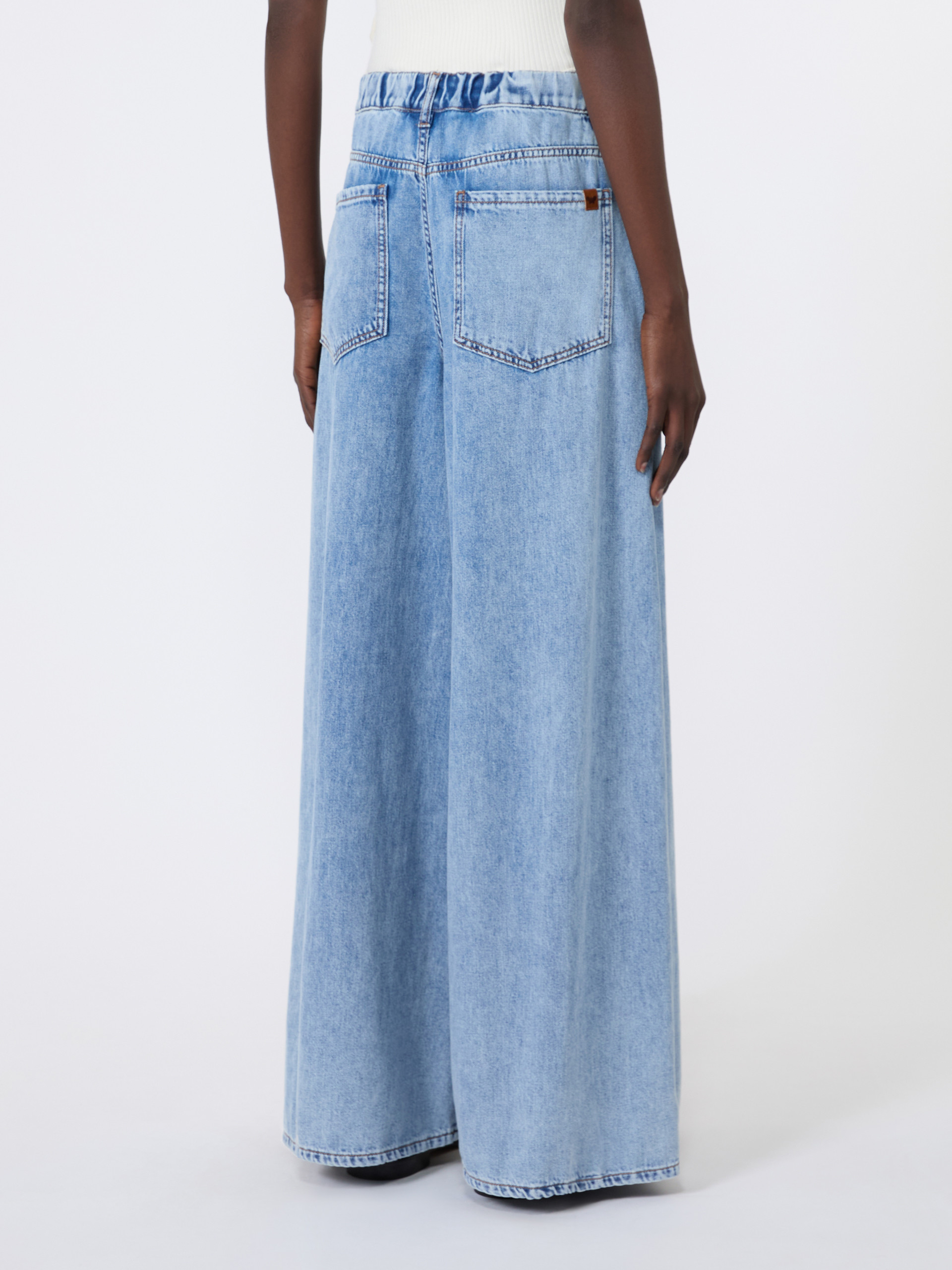 Long cotton denim jeans - BLUE JEANS - Weekend Max Mara - 3
