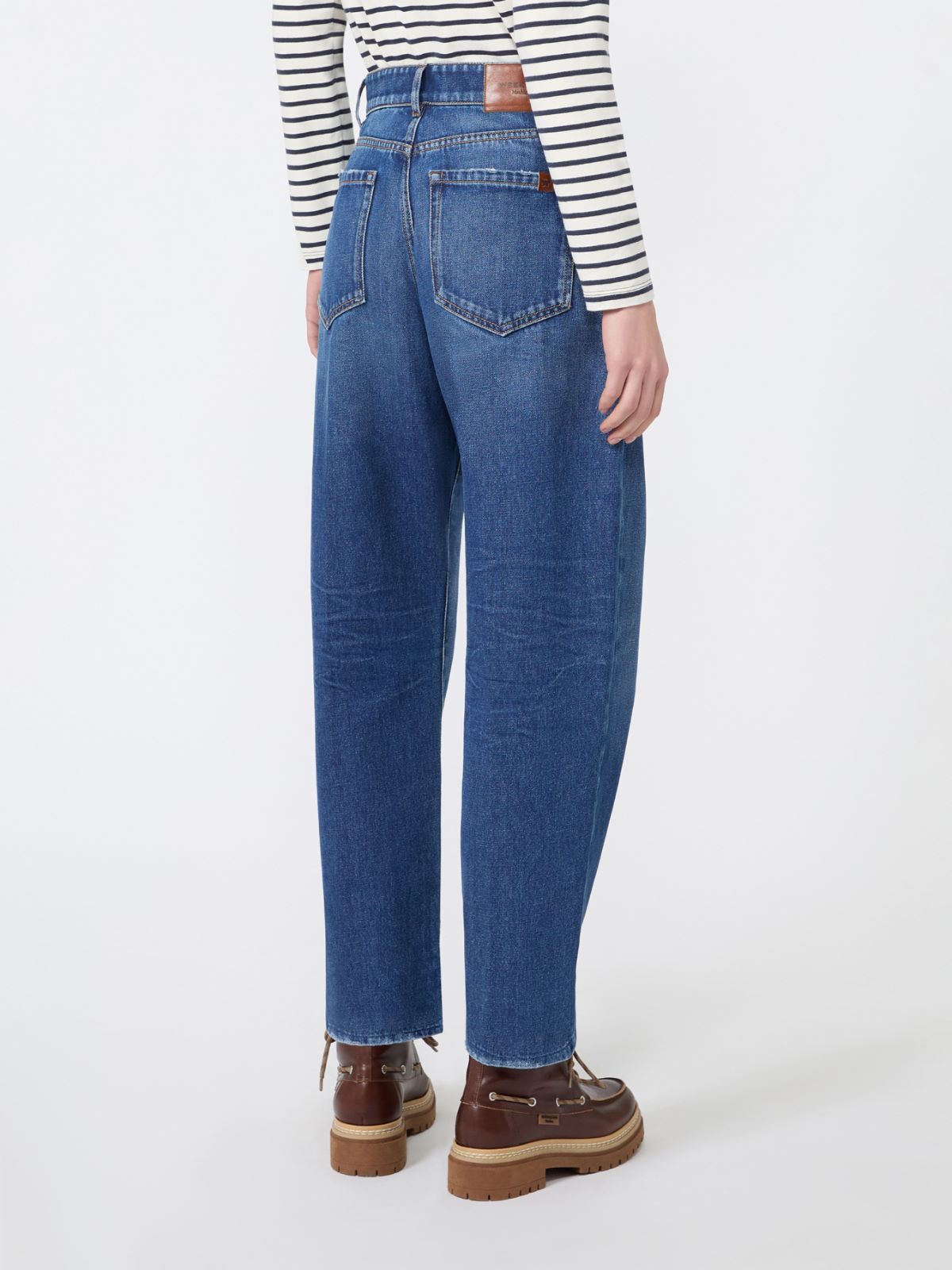 Cotton denim tapered jeans - Weekend Max Mara - 3