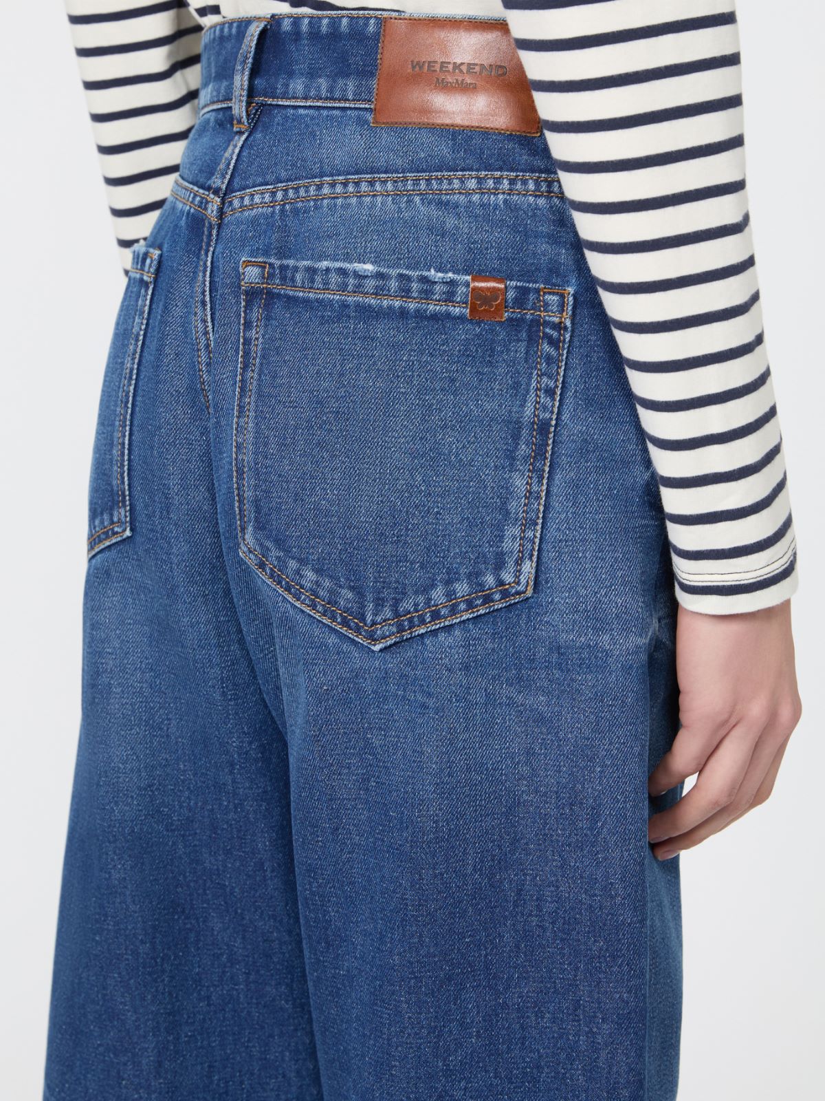 Cotton denim tapered jeans - Weekend Max Mara - 4