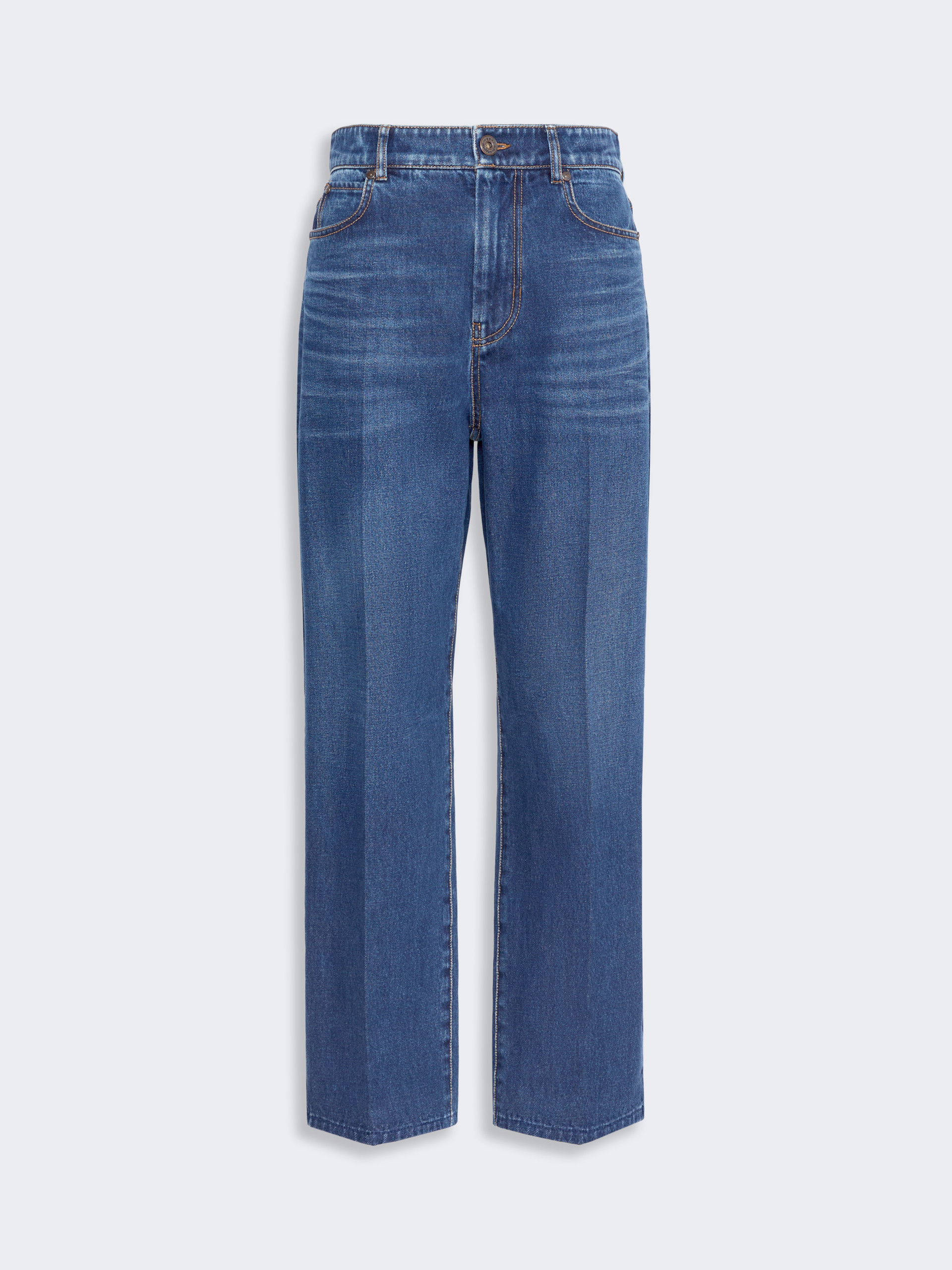 Cotton denim tapered jeans - Weekend Max Mara - 5