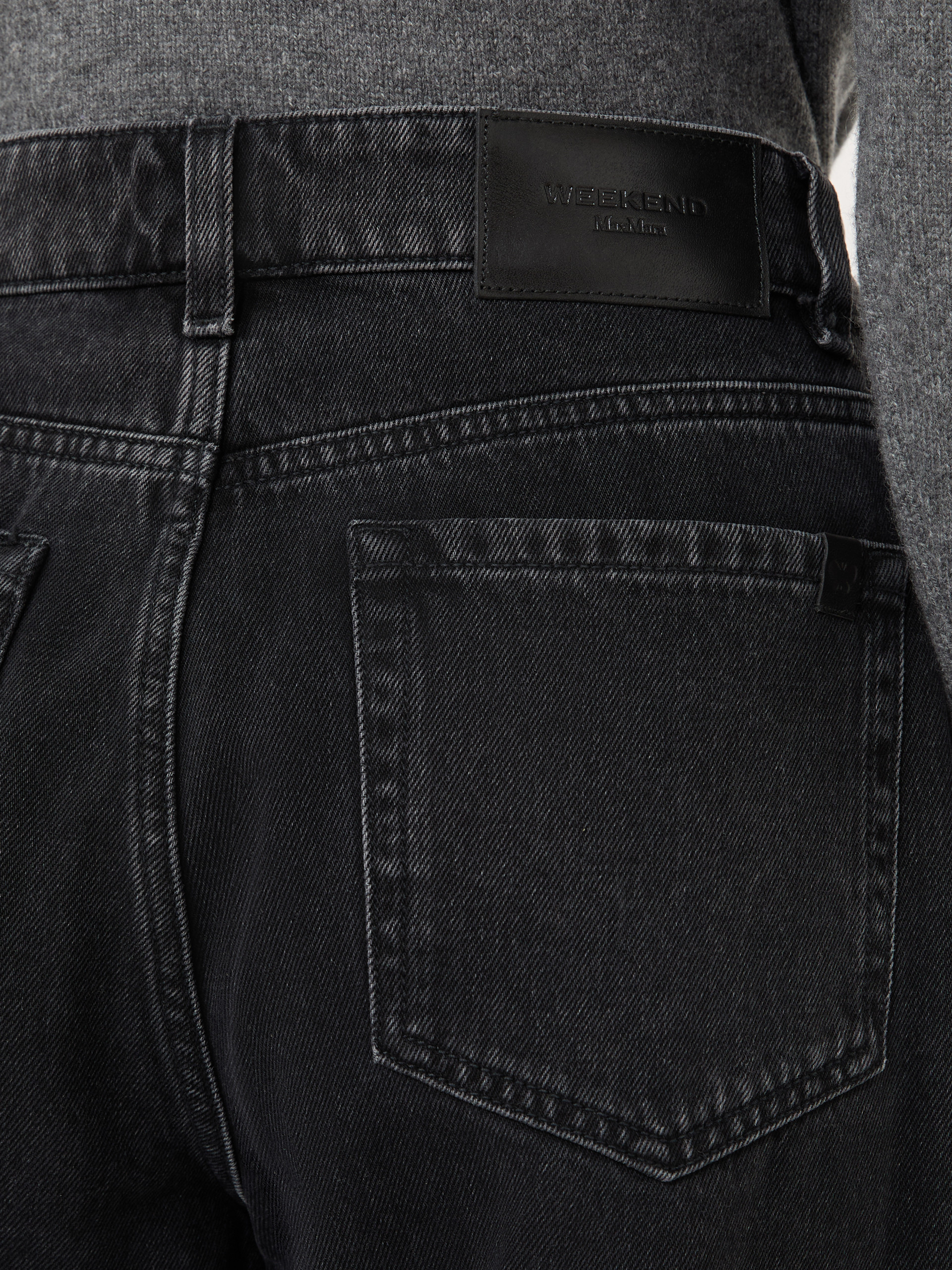 Cotton denim tapered jeans - Weekend Max Mara - 4