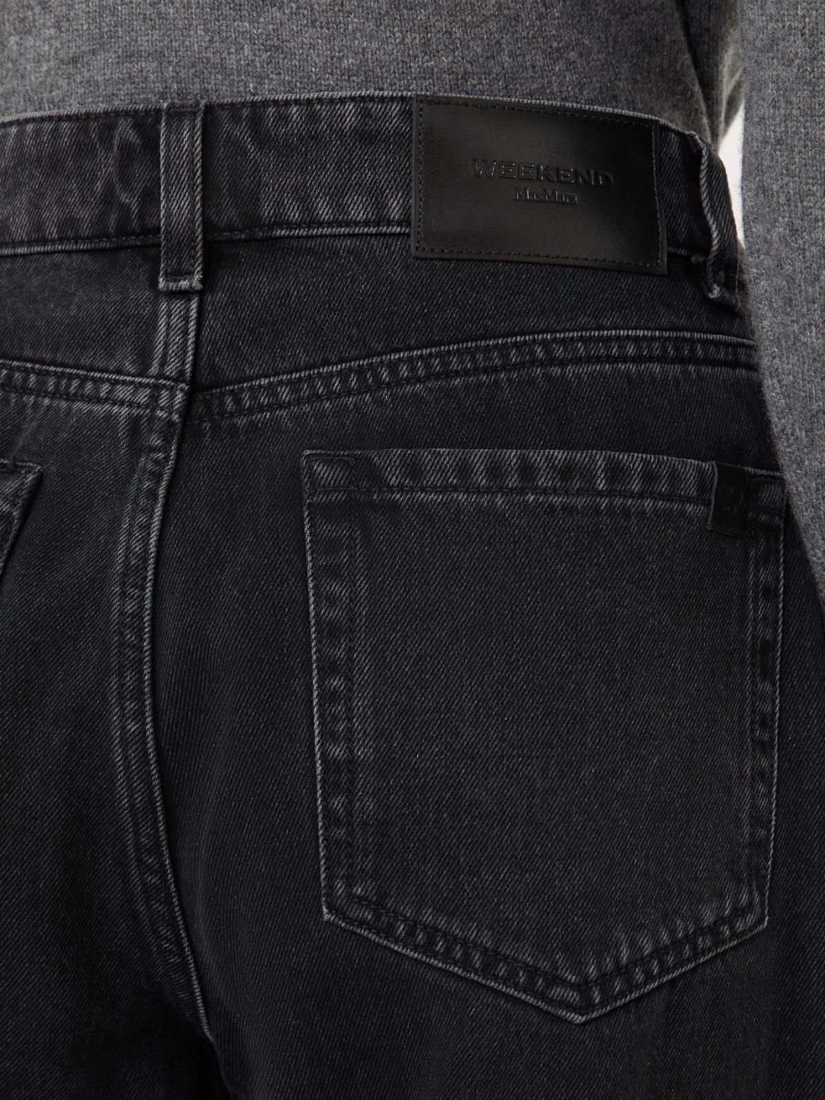 Cotton denim tapered jeans - Weekend Max Mara - 4