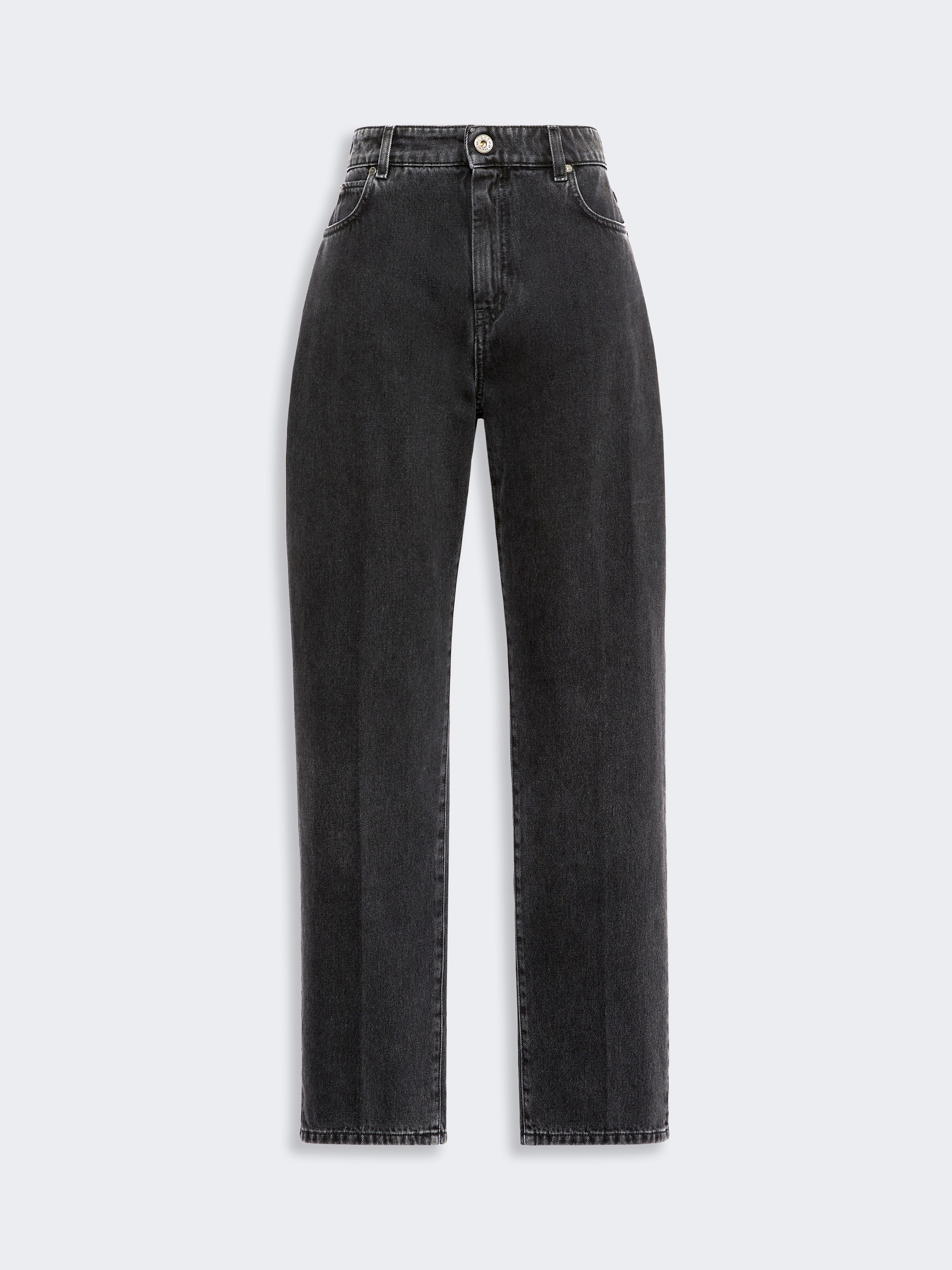 Cotton denim tapered jeans - Weekend Max Mara - 4