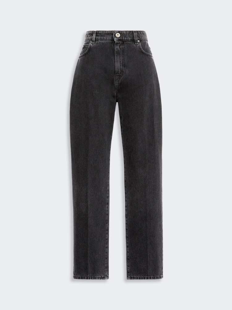 Cotton denim tapered jeans - Weekend Max Mara - 2
