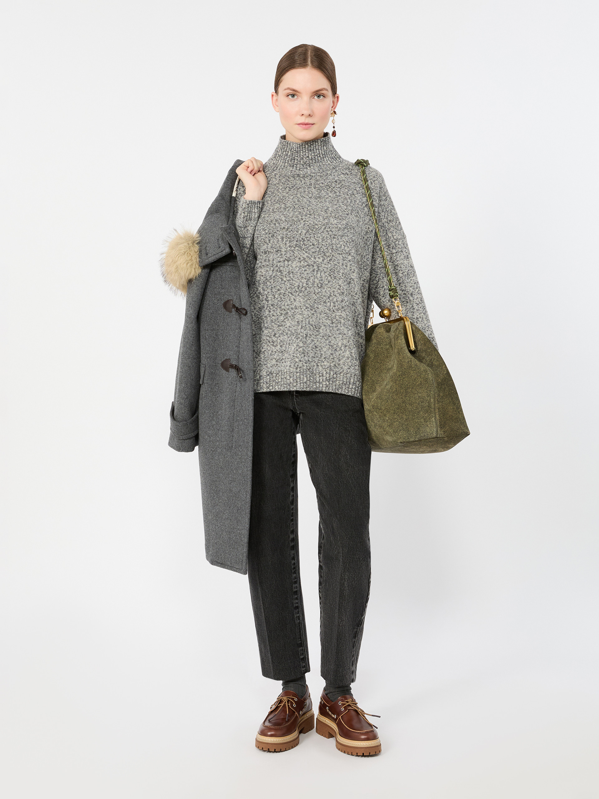 Cotton denim tapered jeans - Weekend Max Mara