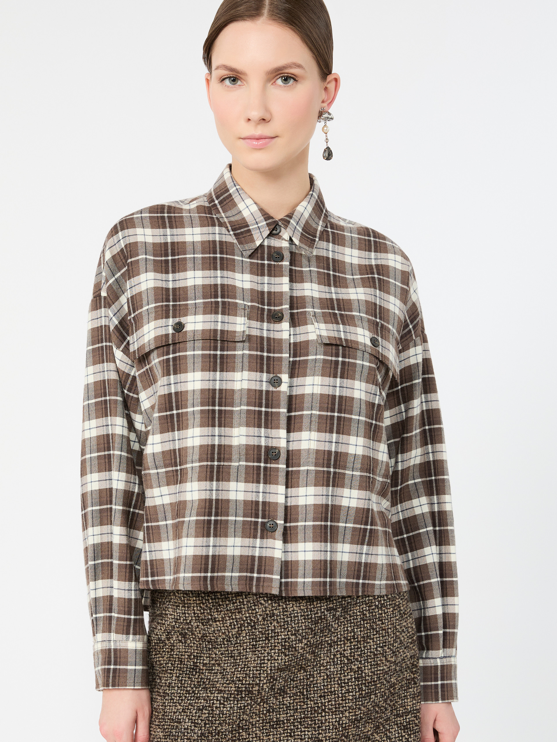 Checked flannel shirt - Weekend Max Mara - 4