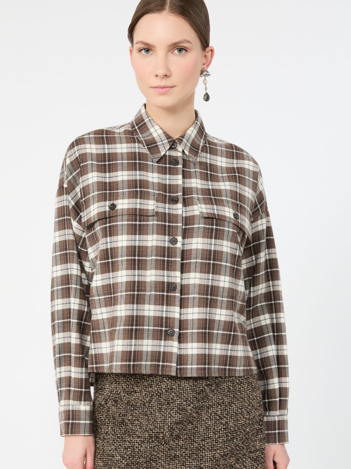 Checked flannel shirt - Weekend Max Mara - 4