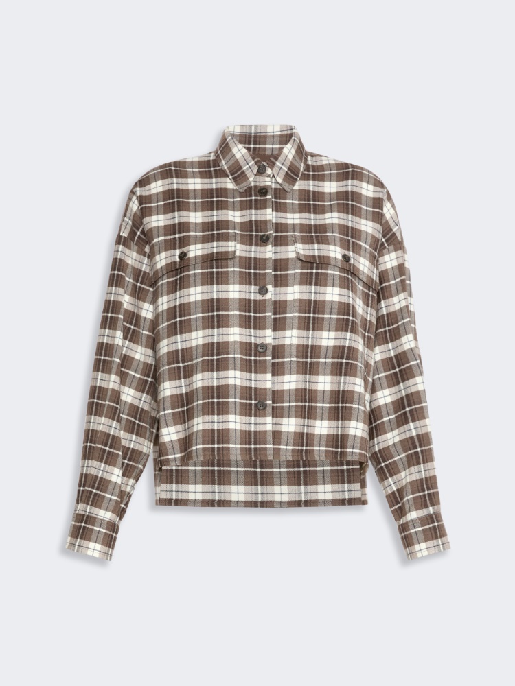 Checked flannel shirt - Weekend Max Mara