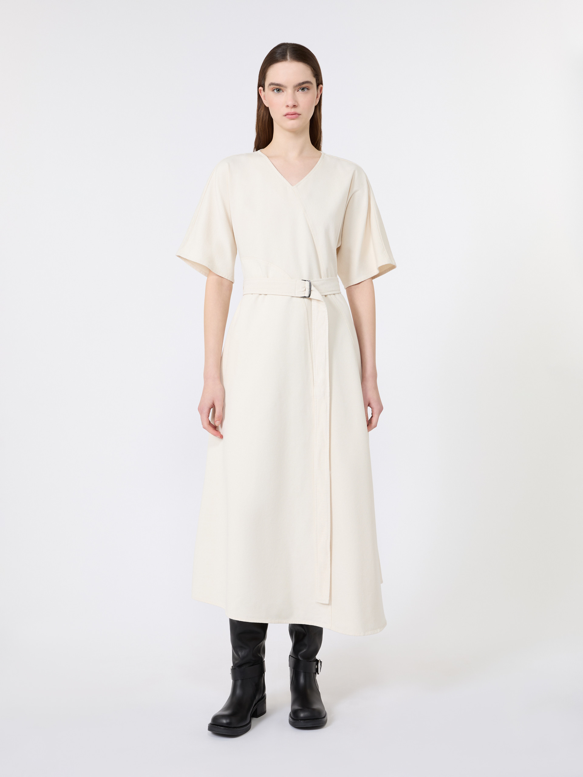 Washed cotton dress - Weekend Max Mara - 2