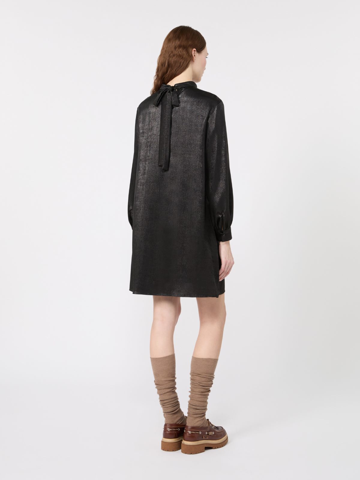 Laminated chiffon short dress - Weekend Max Mara - 3