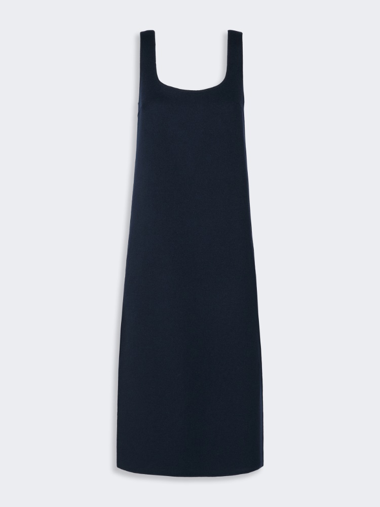 Wool-blend drap midi dress - Weekend Max Mara - 2