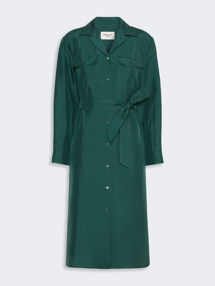 Silk shirt dress - Weekend Max Mara - 2