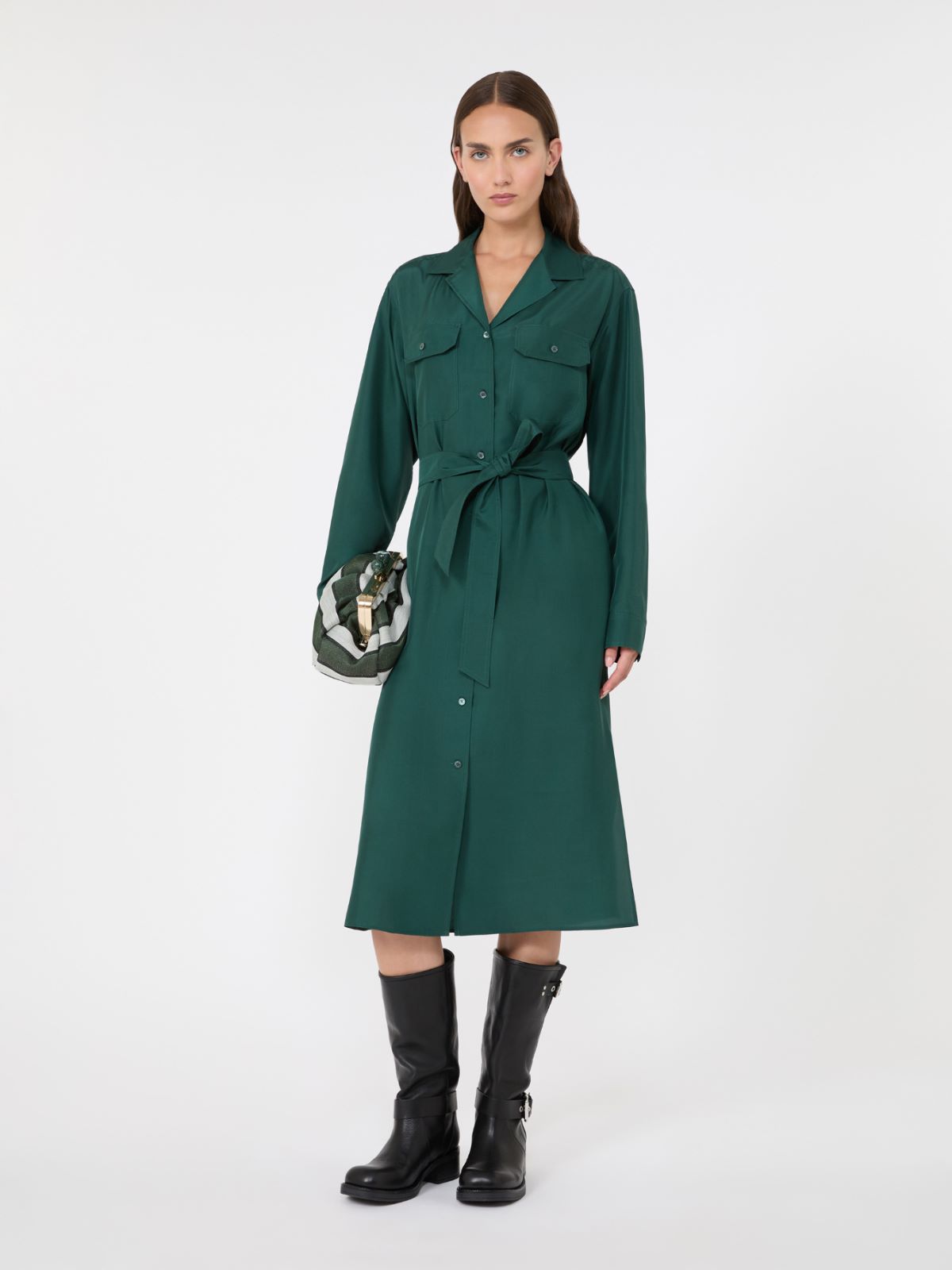 Silk shirt dress - Weekend Max Mara