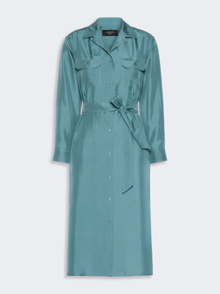 Silk shirt dress - Weekend Max Mara - 2