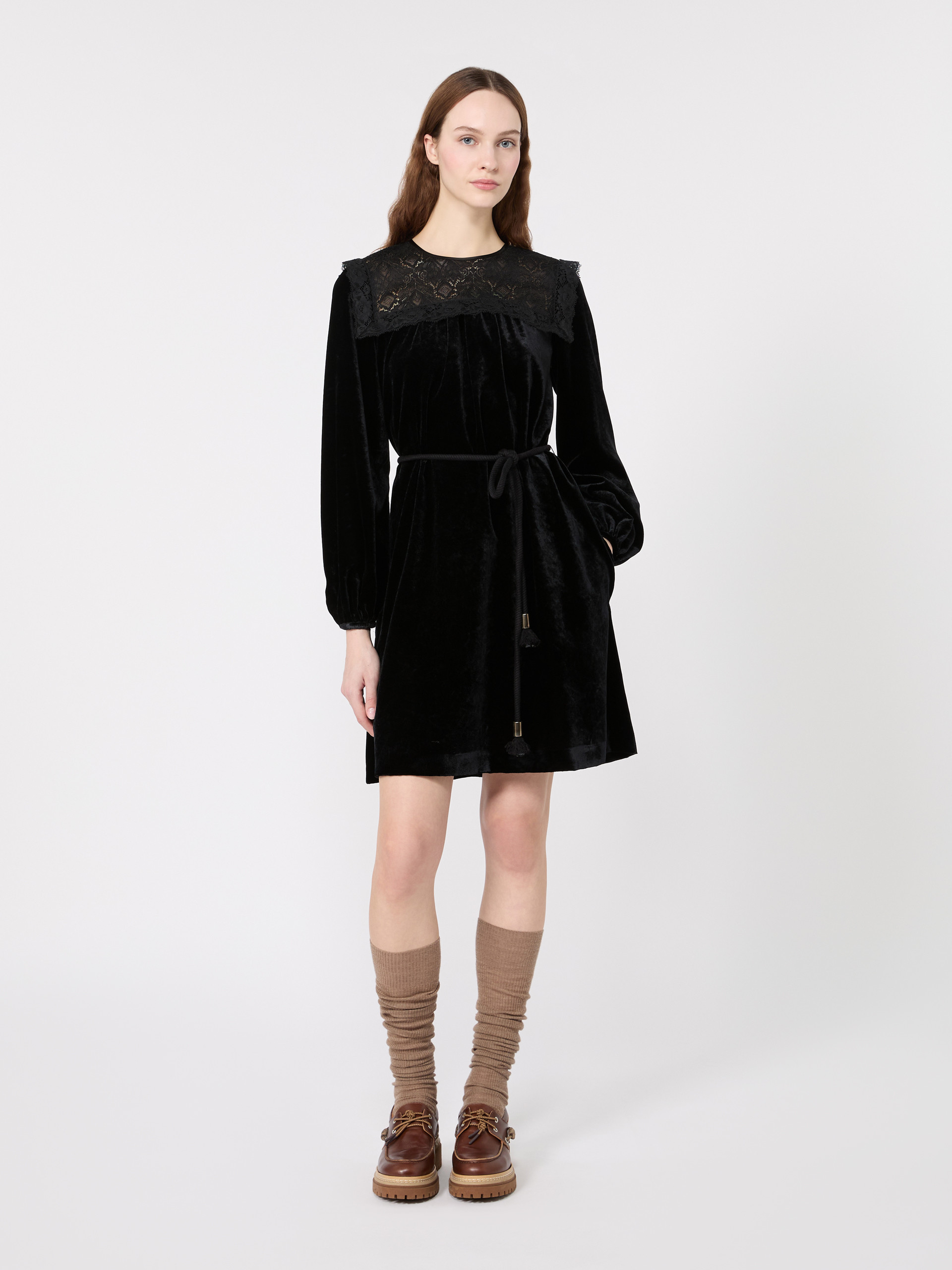 Velvet short dress - Weekend Max Mara - 2