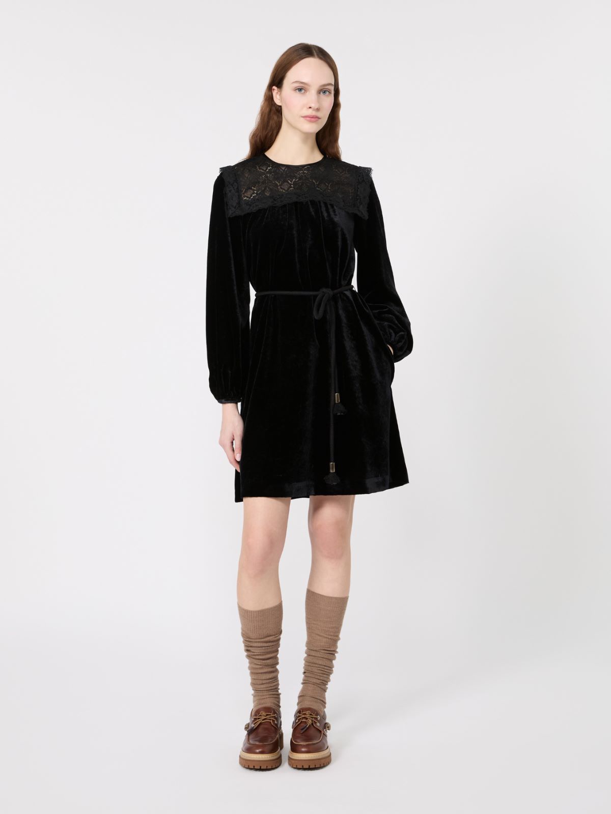 Velvet short dress - Weekend Max Mara - 2