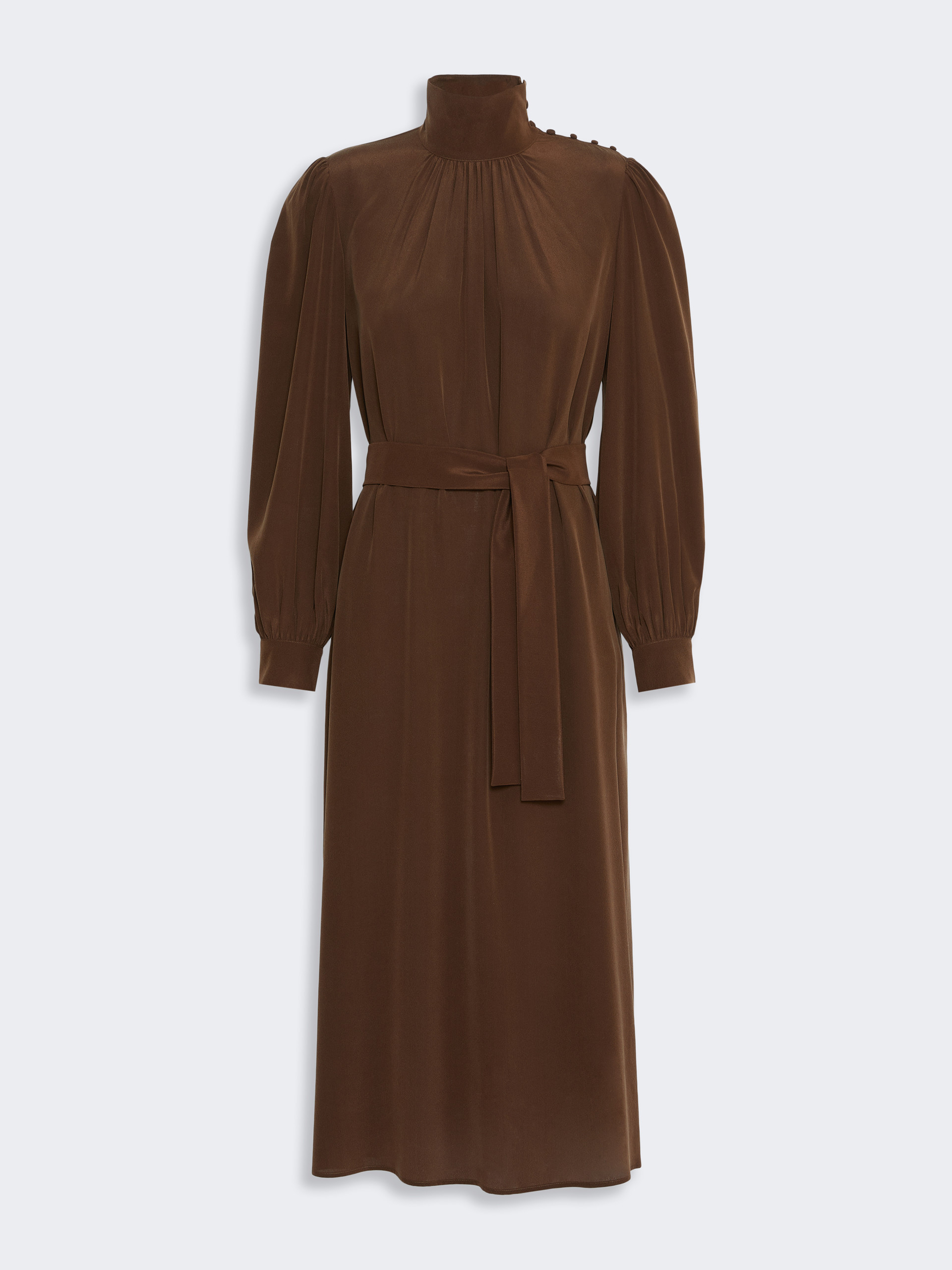 Silk crepe de chine dress - Weekend Max Mara - 6