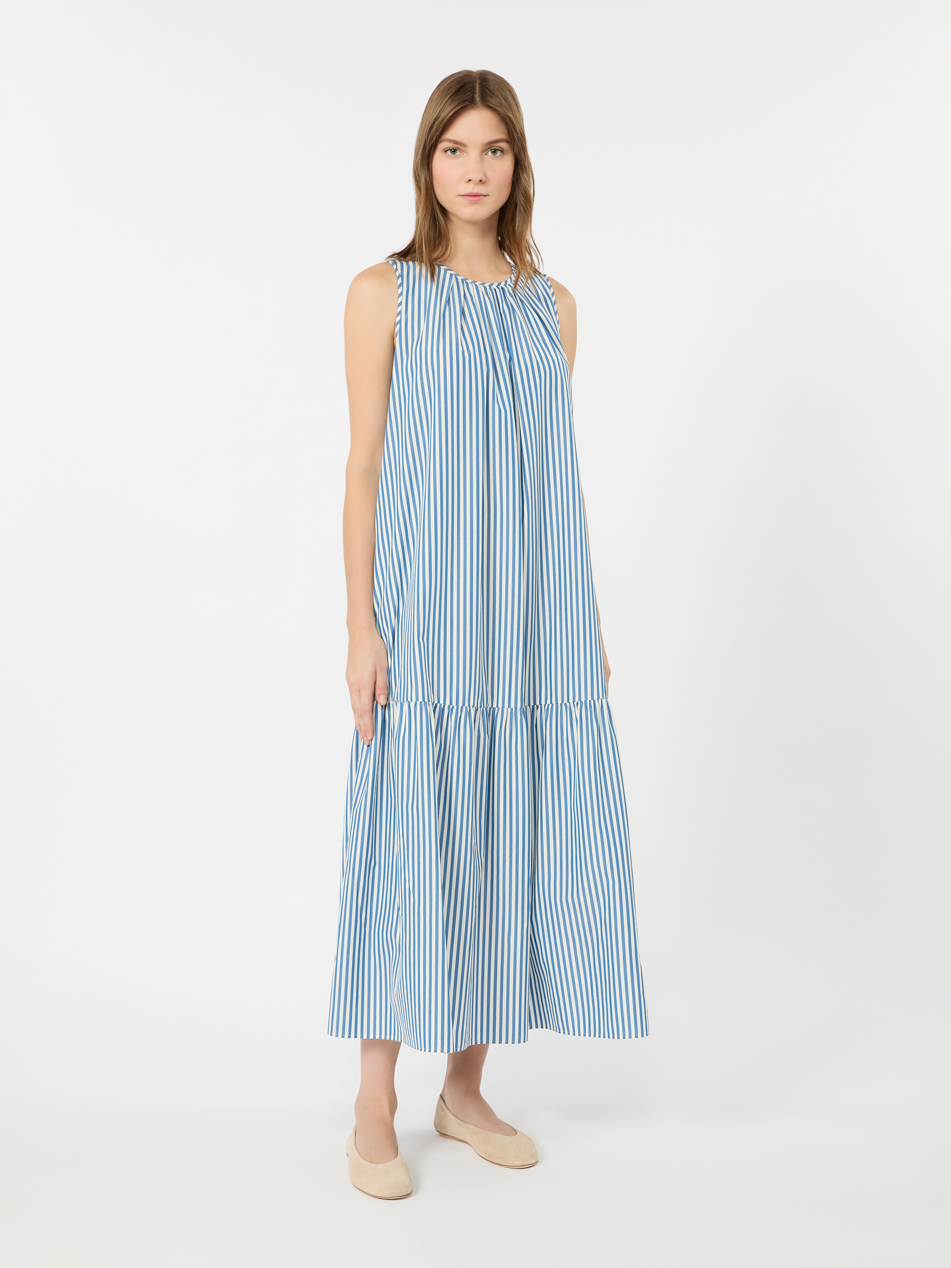 Abito lungo in popeline di cotone - Weekend Max Mara - 2