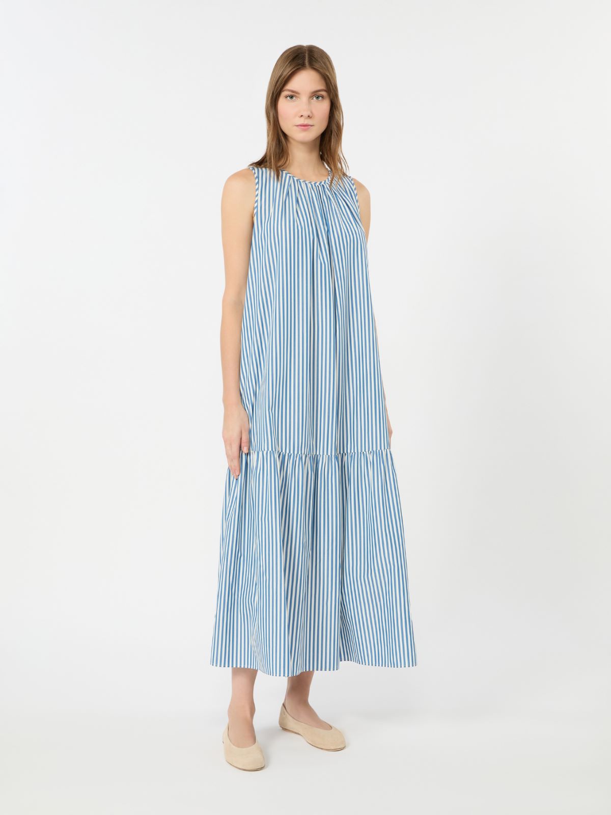Abito lungo in popeline di cotone - Weekend Max Mara - 2