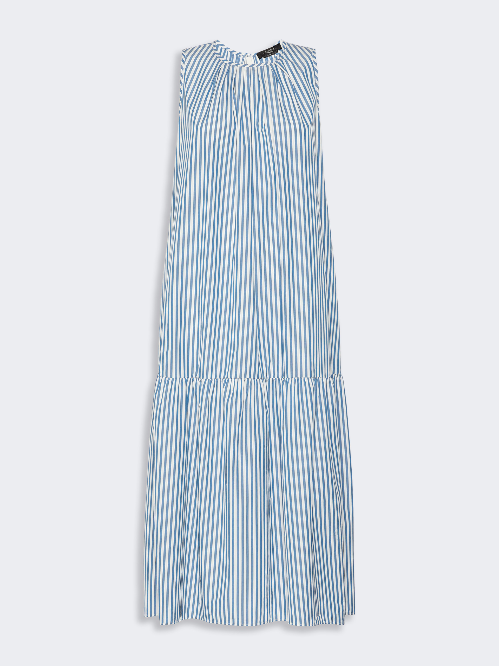 Abito lungo in popeline di cotone - Weekend Max Mara - 5