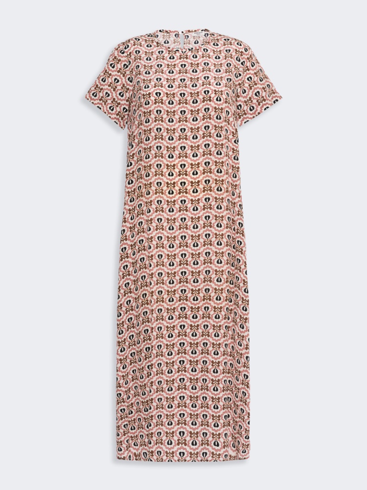 Printed silk T-shirt dress - Weekend Max Mara - 2