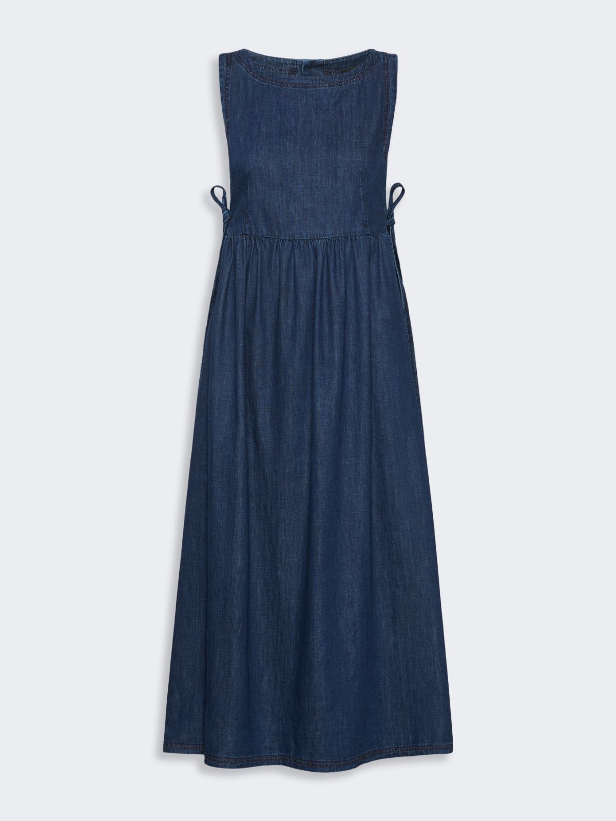Cotton denim dress - NAVY - Weekend Max Mara - 5