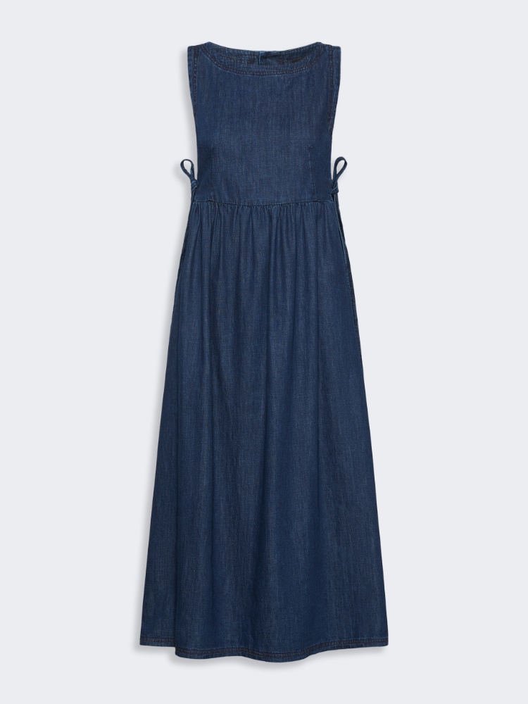 Cotton denim dress - NAVY - Weekend Max Mara - 2