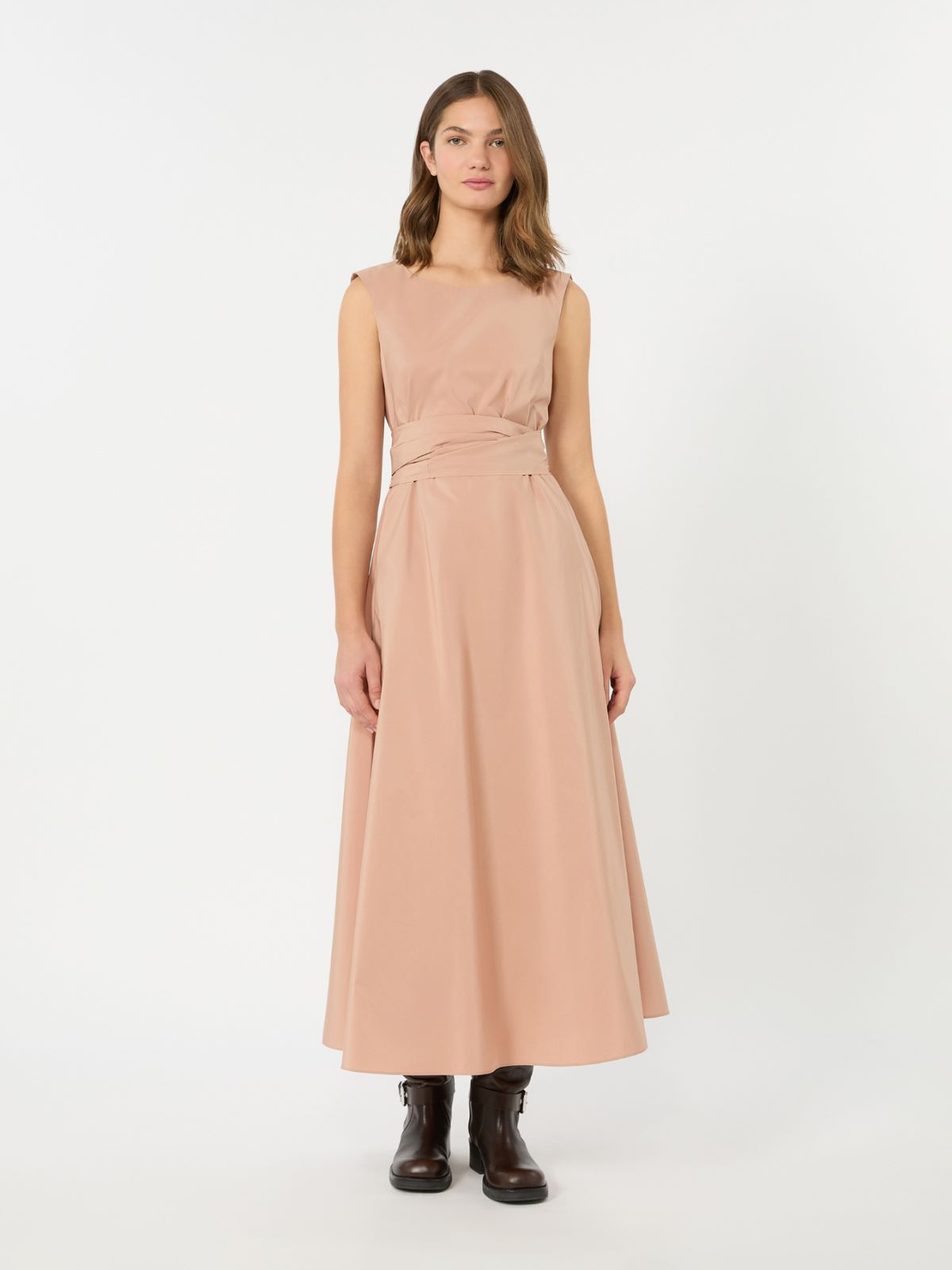 Flared taffeta dress - PINK - Weekend Max Mara - 2