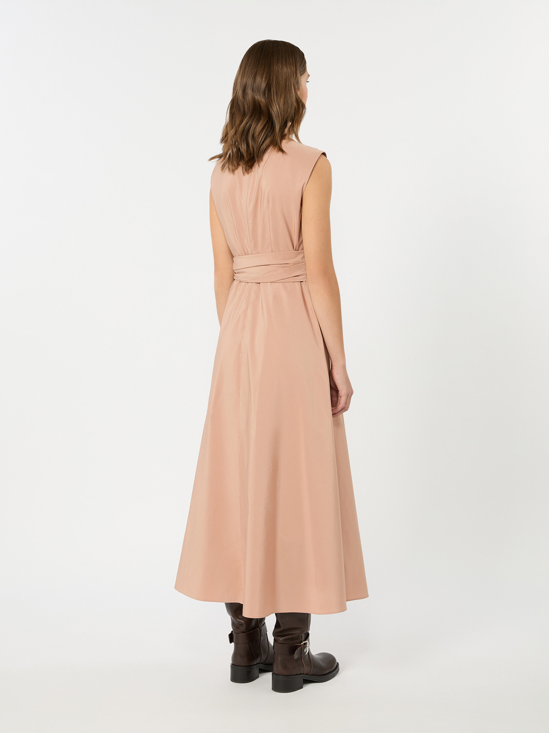 Flared taffeta dress - PINK - Weekend Max Mara - 3