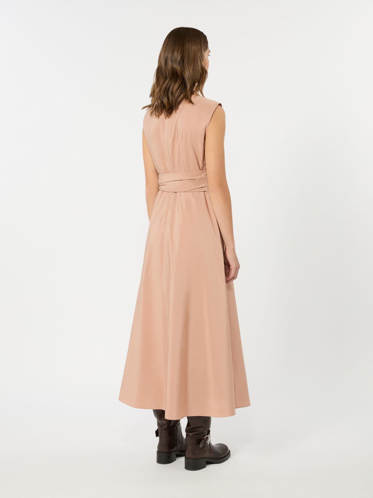 Flared taffeta dress - PINK - Weekend Max Mara - 3