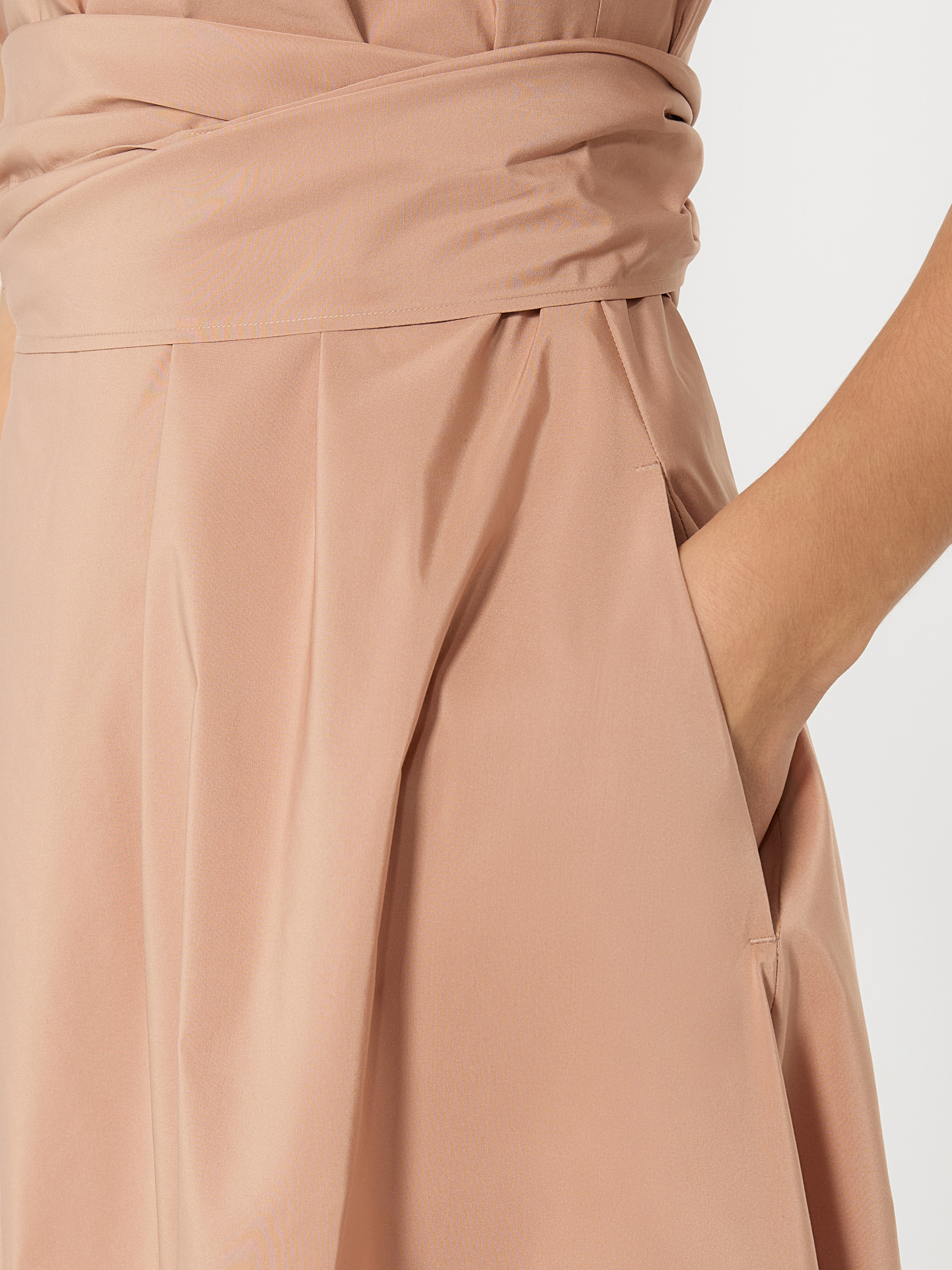 Flared taffeta dress - PINK - Weekend Max Mara - 4