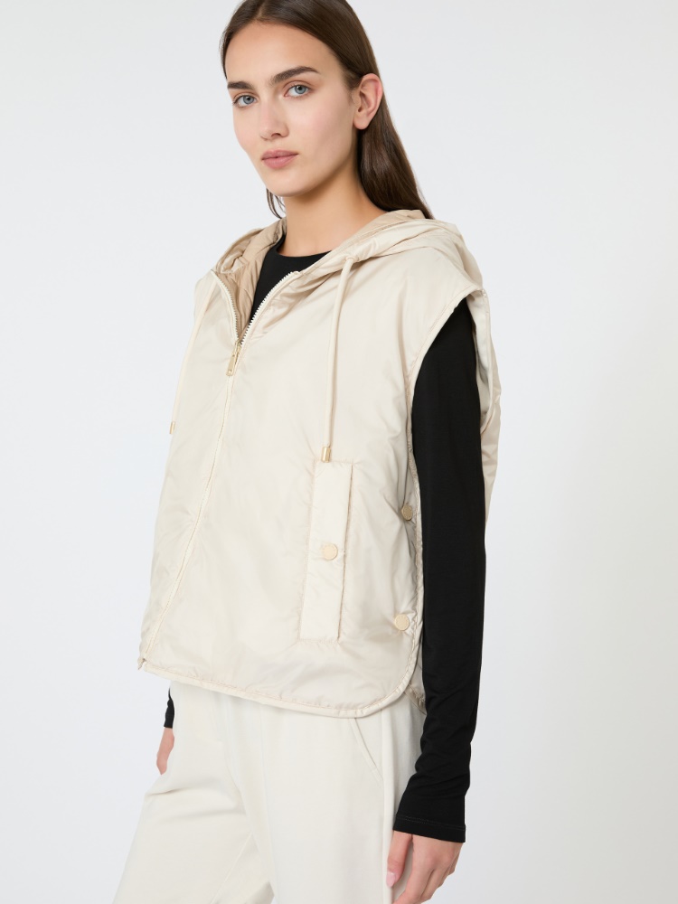 Reversible water-repellent canvas padded gilet - Weekend Max Mara