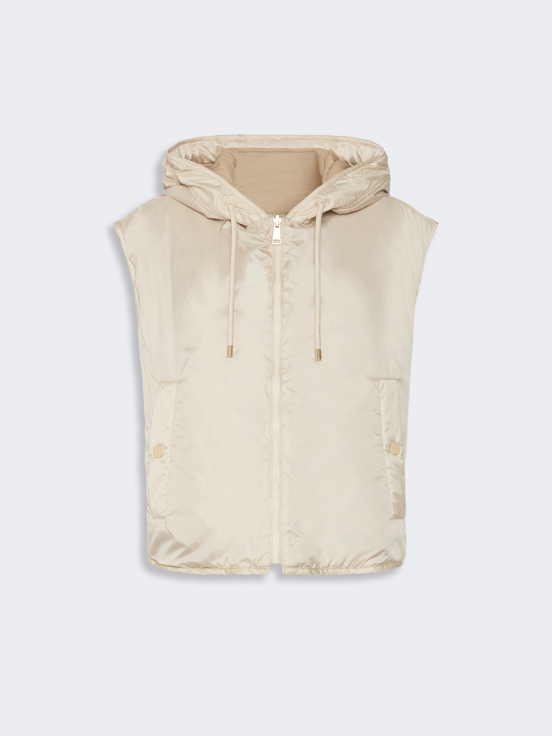 Reversible water-repellent canvas padded gilet - Weekend Max Mara - 7