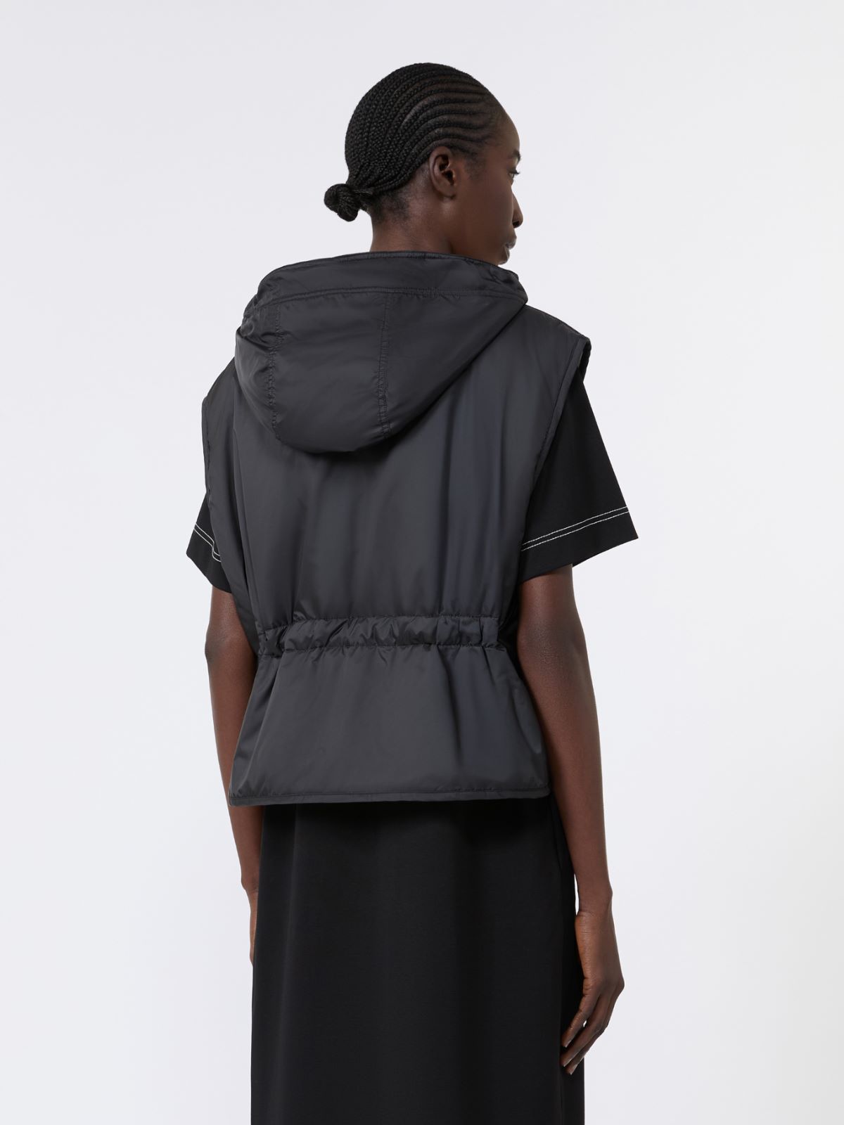 Reversible water-repellent canvas padded gilet - Weekend Max Mara - 3
