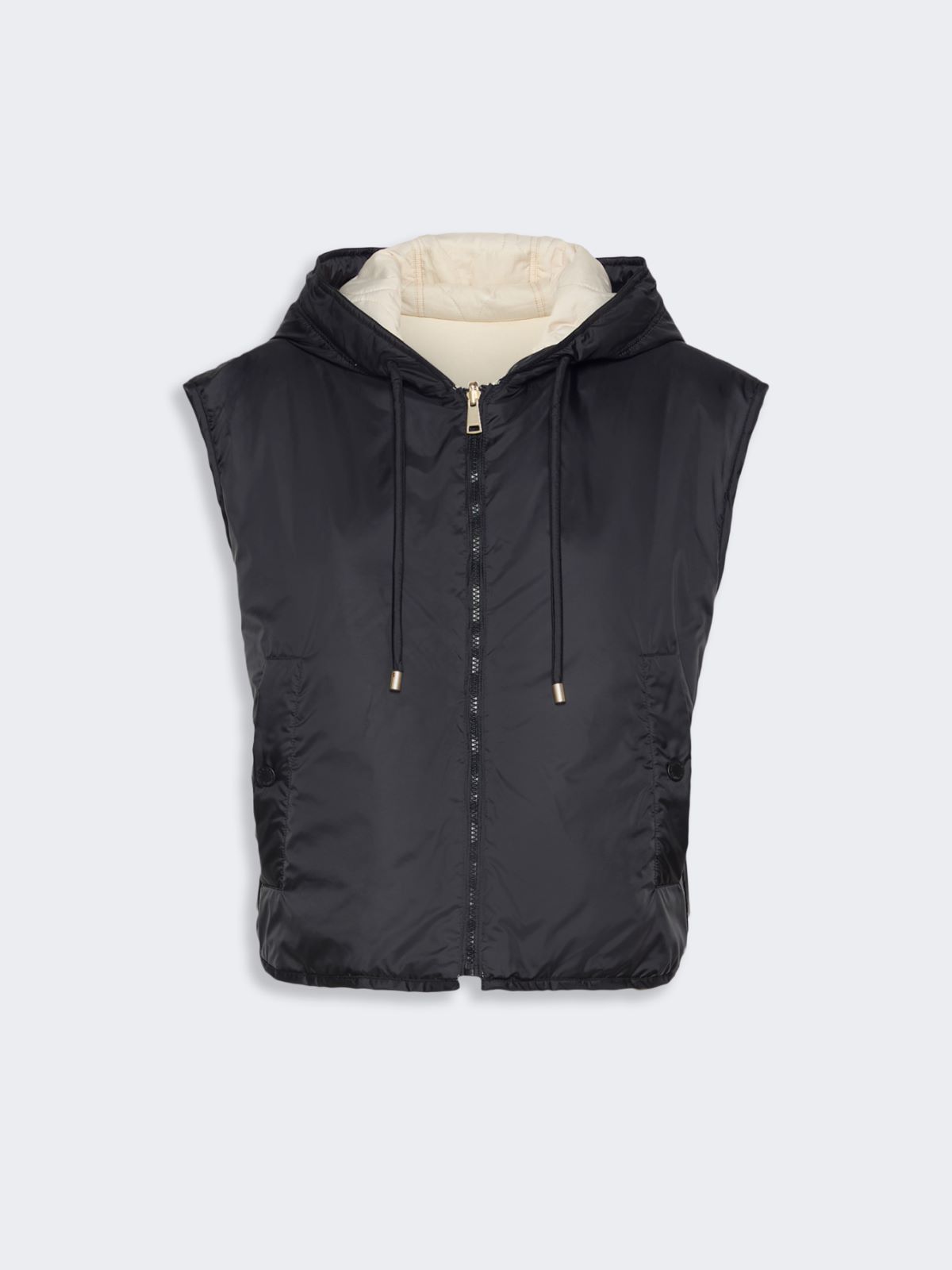 Reversible water-repellent canvas padded gilet - Weekend Max Mara - 7