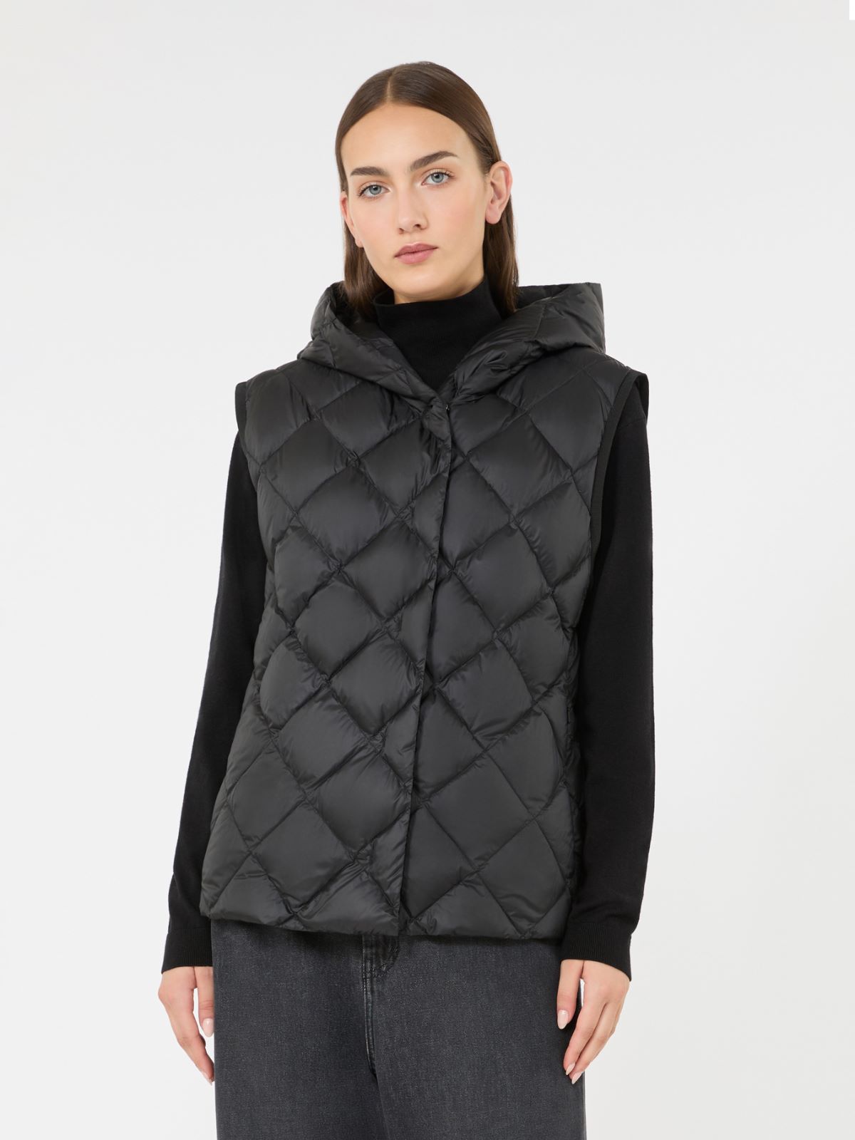 Water-repellent plain-weave fabric padded gilet - Weekend Max Mara - 2