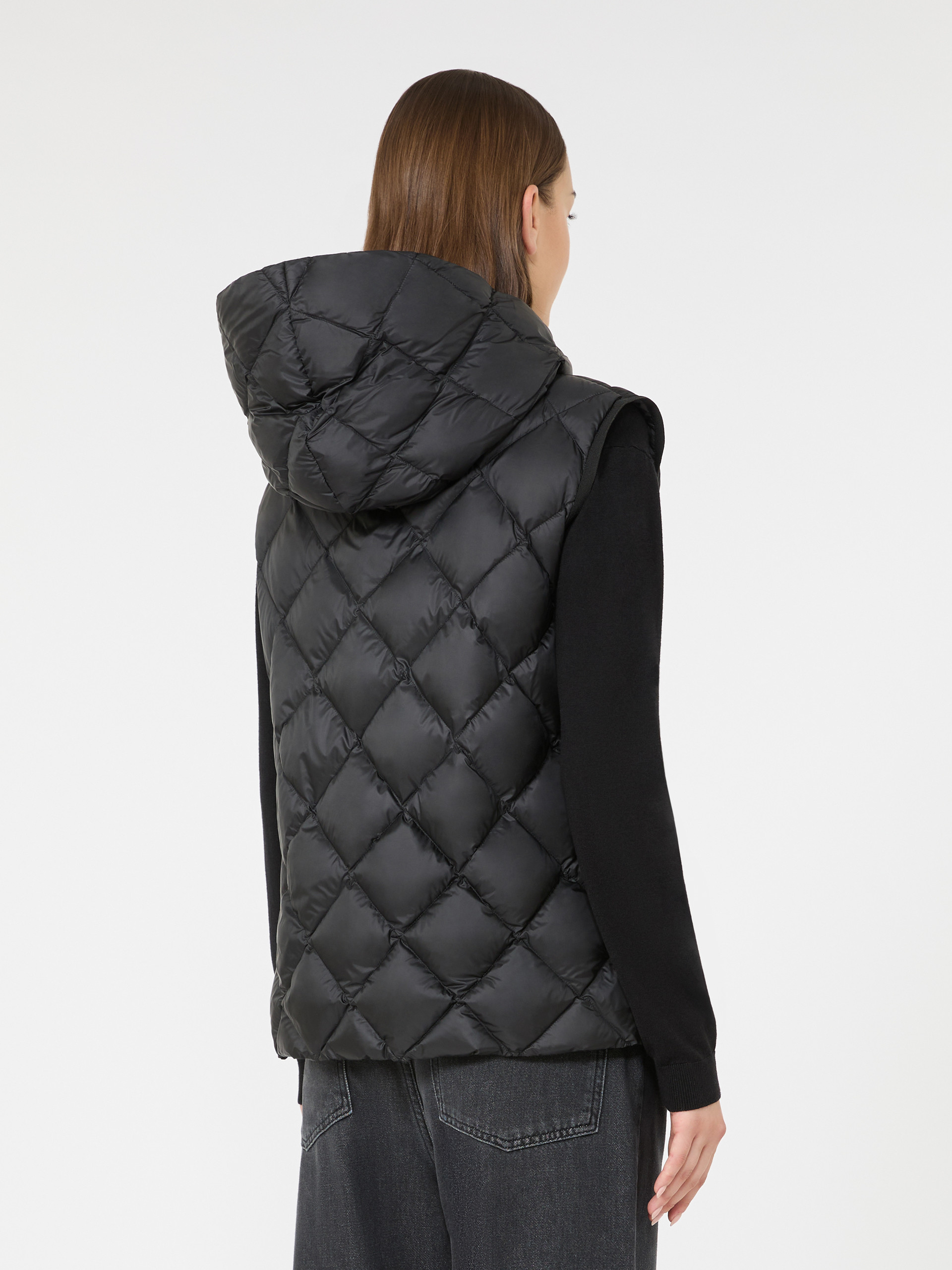 Water-repellent plain-weave fabric padded gilet - Weekend Max Mara - 3