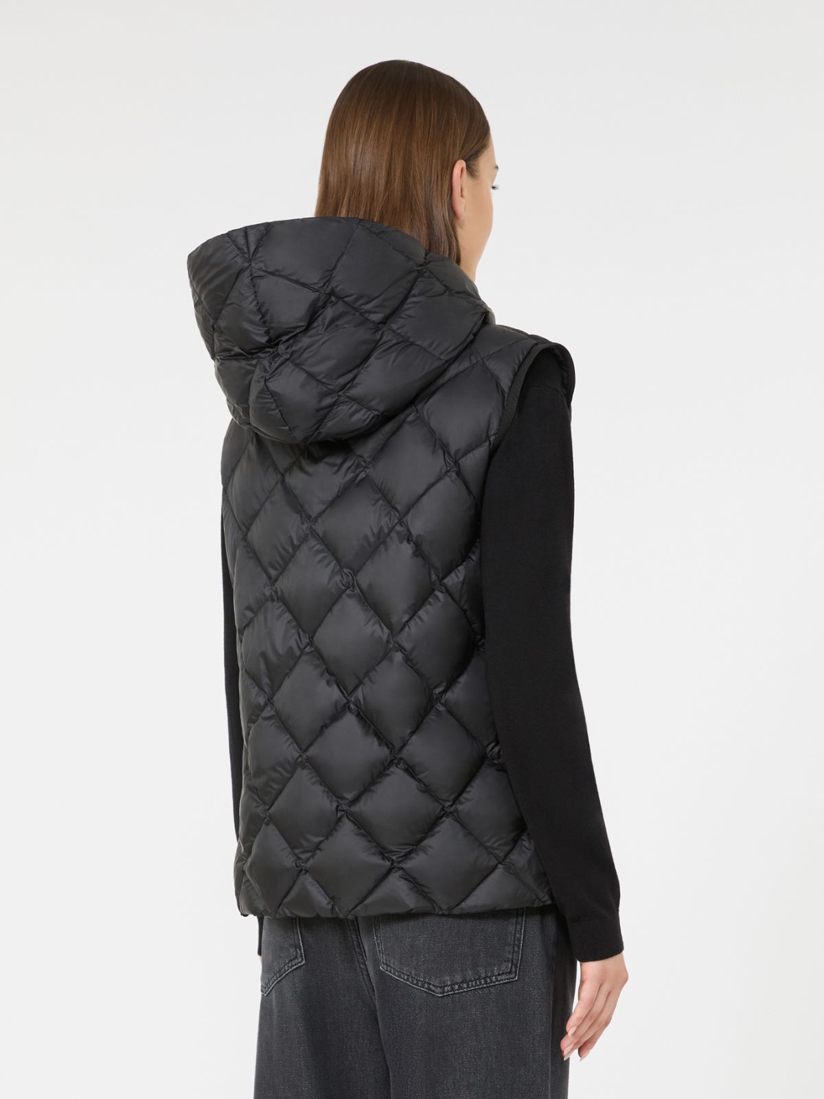 Water-repellent plain-weave fabric padded gilet - Weekend Max Mara - 3