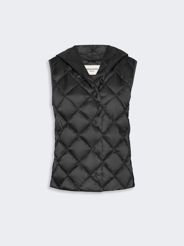 Water-repellent plain-weave fabric padded gilet - Weekend Max Mara - 2