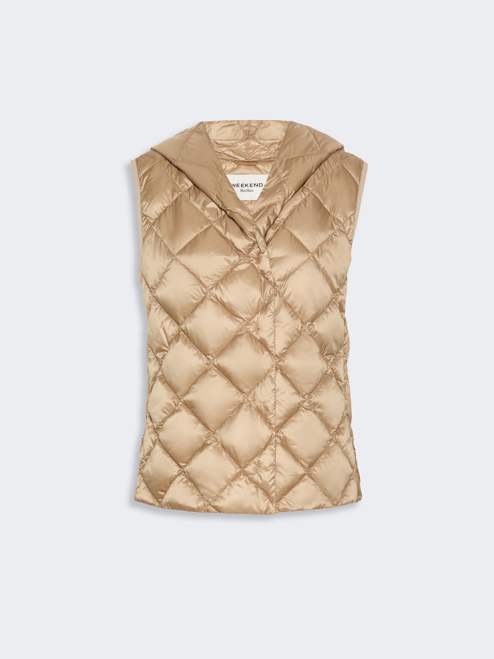 Water-repellent plain-weave fabric padded gilet - Weekend Max Mara - 5