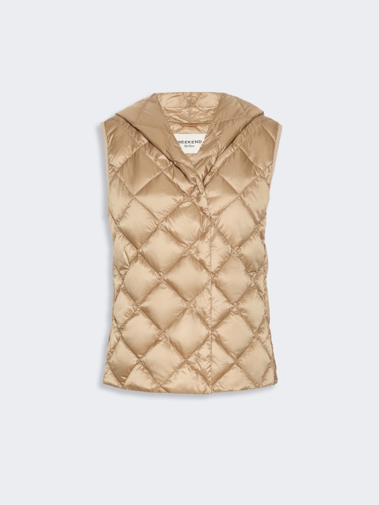 Water-repellent plain-weave fabric padded gilet - Weekend Max Mara - 2