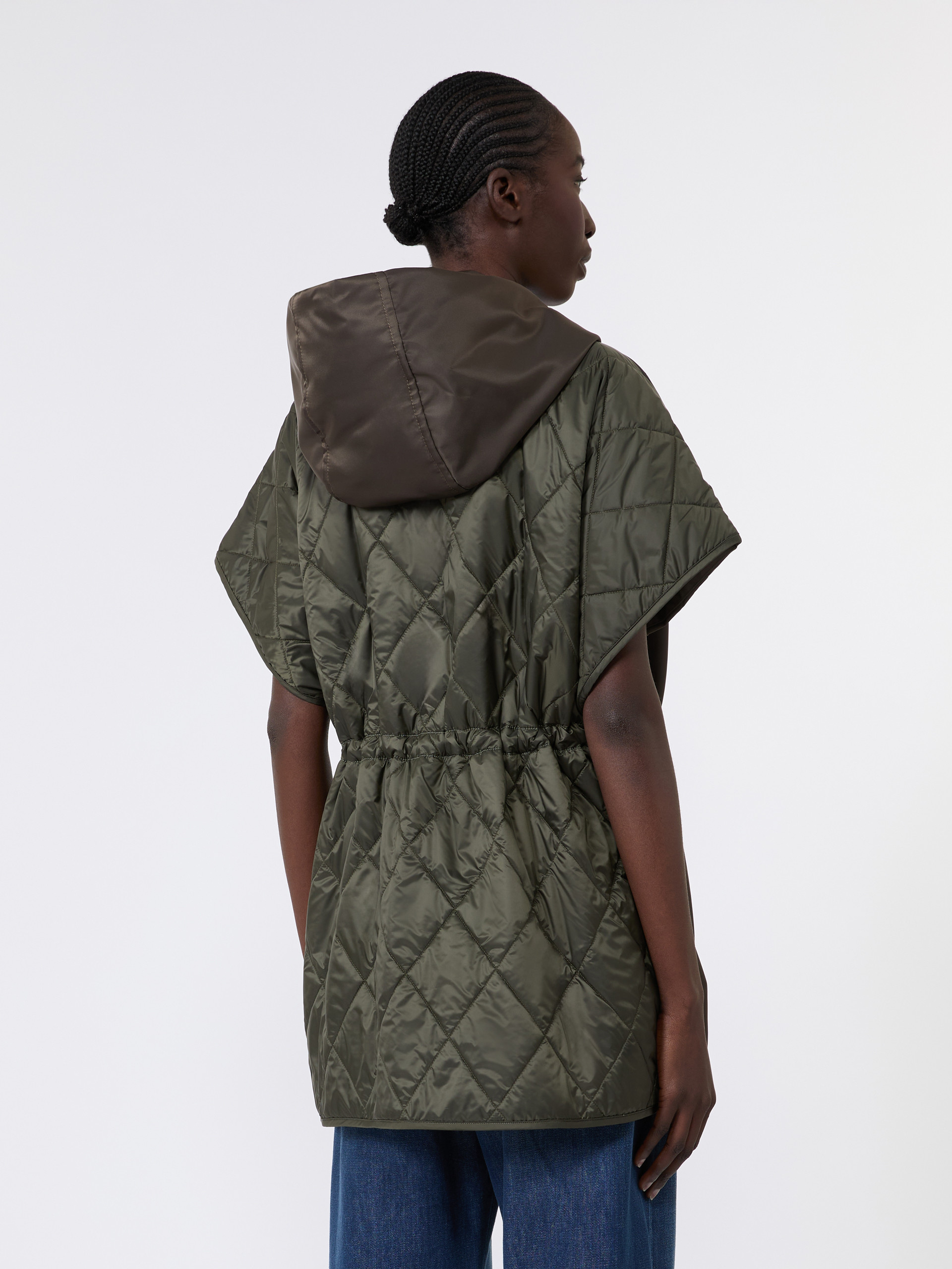 Water-repellent twill padded gilet - Weekend Max Mara - 3