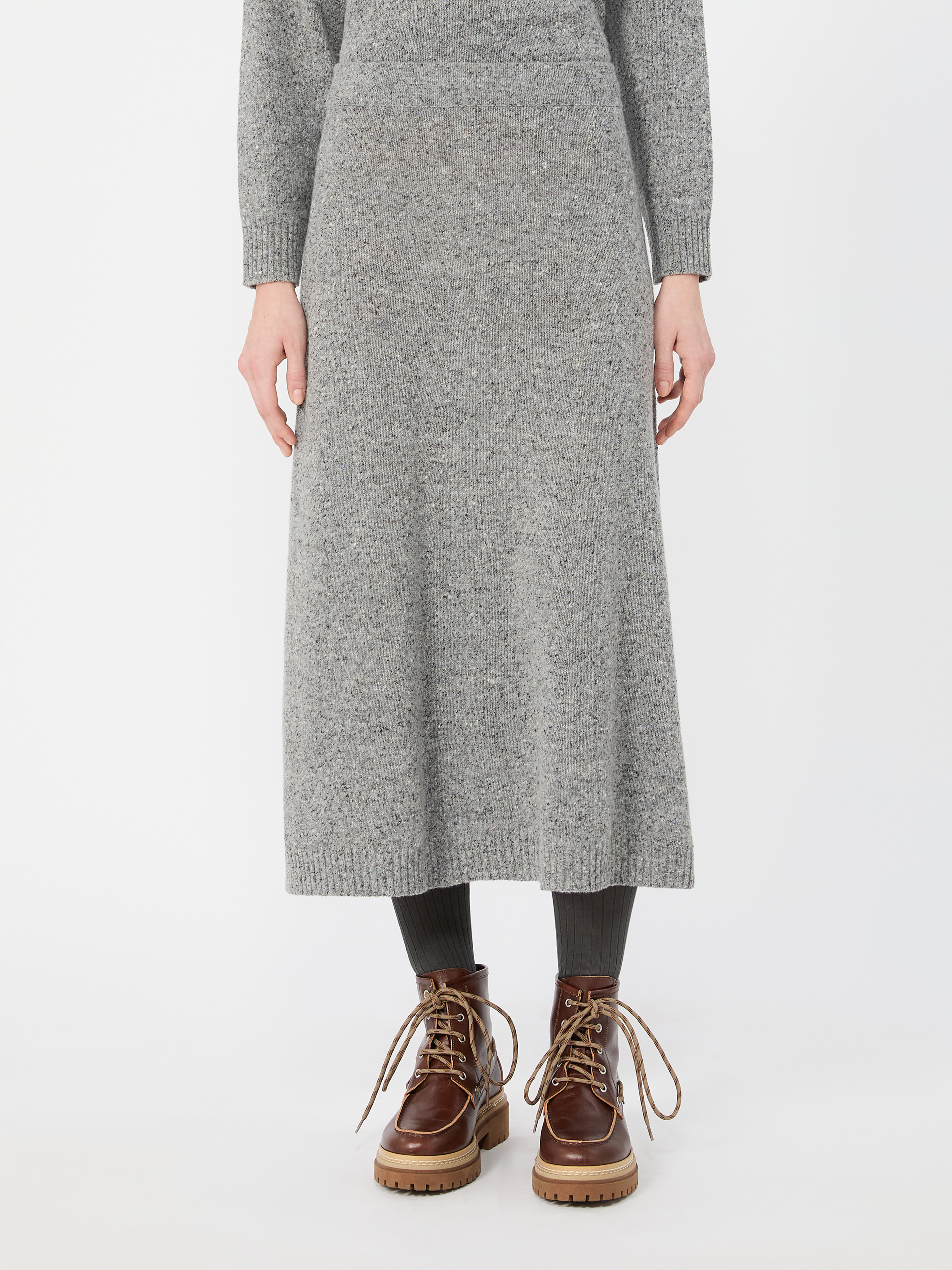 Flared skirt in wool blend tweed - Weekend Max Mara - 2