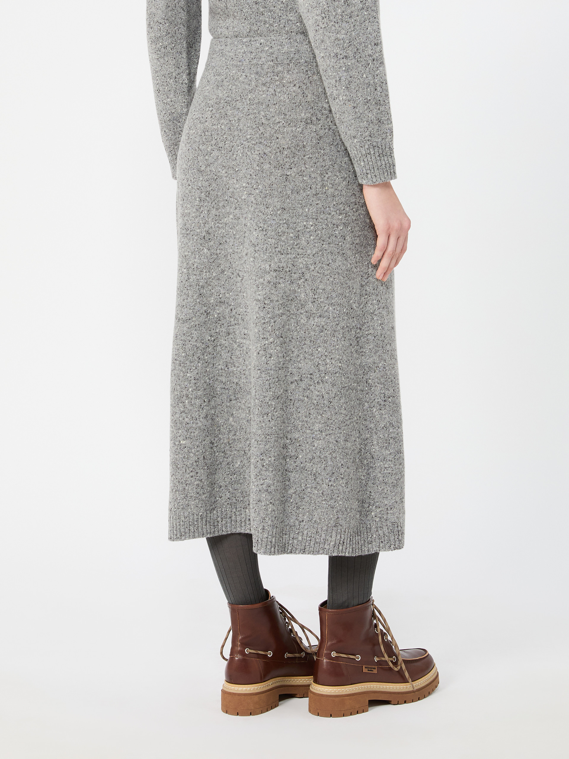 Flared skirt in wool blend tweed - Weekend Max Mara - 3